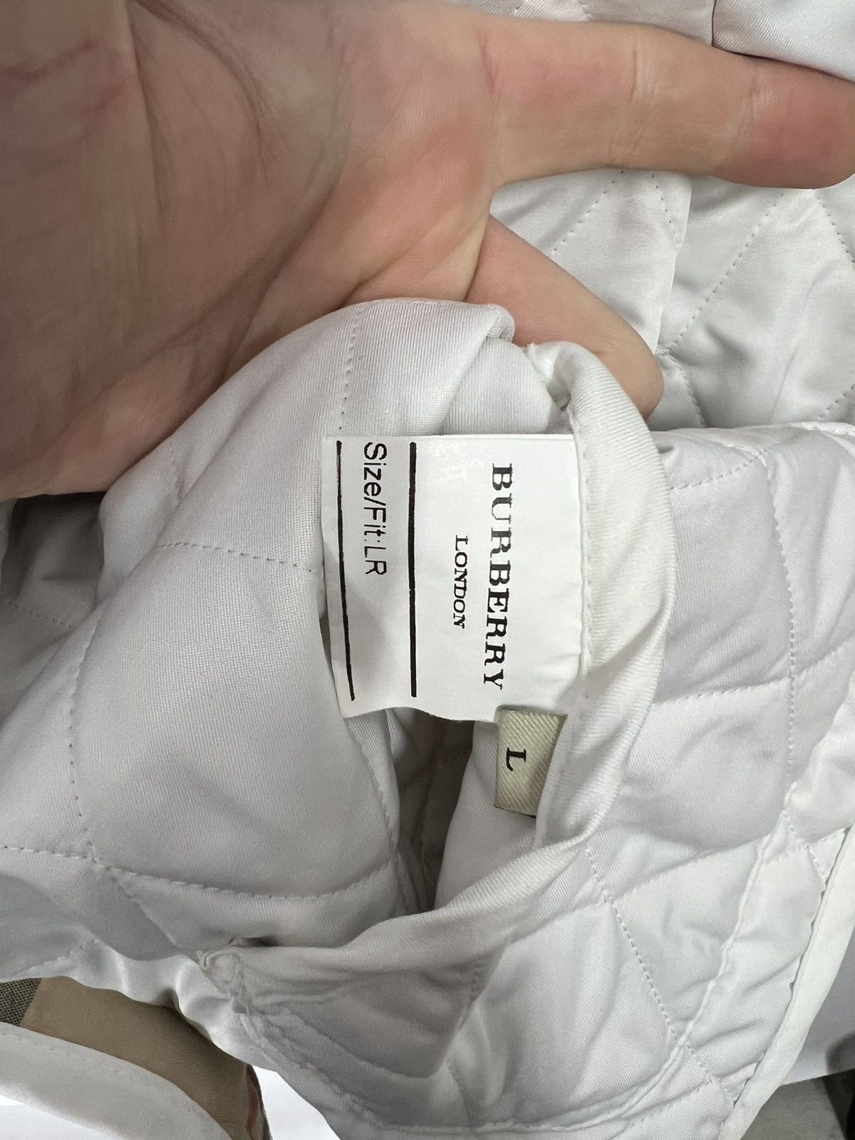 Burberry Vintage luxury Designer BURBERRY Quilted Jacket Nova Check Size L / US 10 / IT 46 - 10 Thumbnail