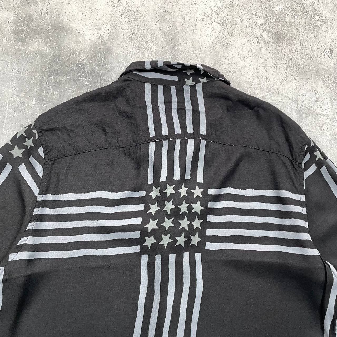 Allsaints Allsaints Union Viscose Short Sleeve Button-Up Camp Shirt S Size US S / EU 44-46 / 1 - 19 Thumbnail