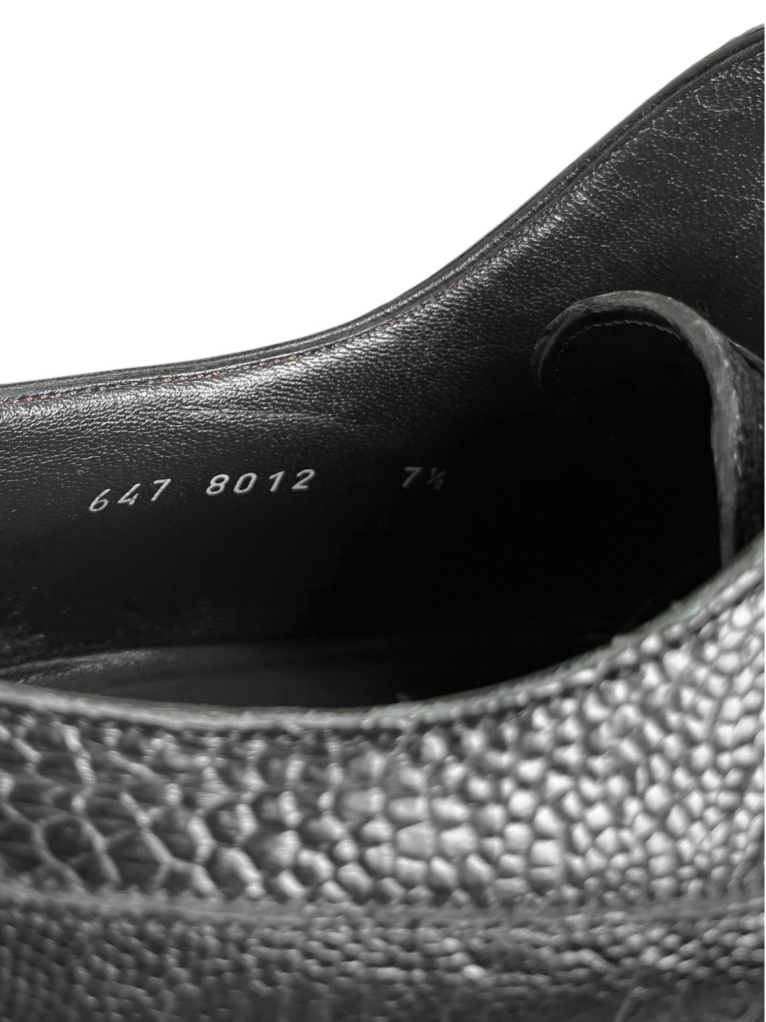 Dolce & Gabbana Dolce&Gabbana 2000's Crocodile Embossed Leather Shoes Size US 7.5 / EU 40-41 - 10 Thumbnail