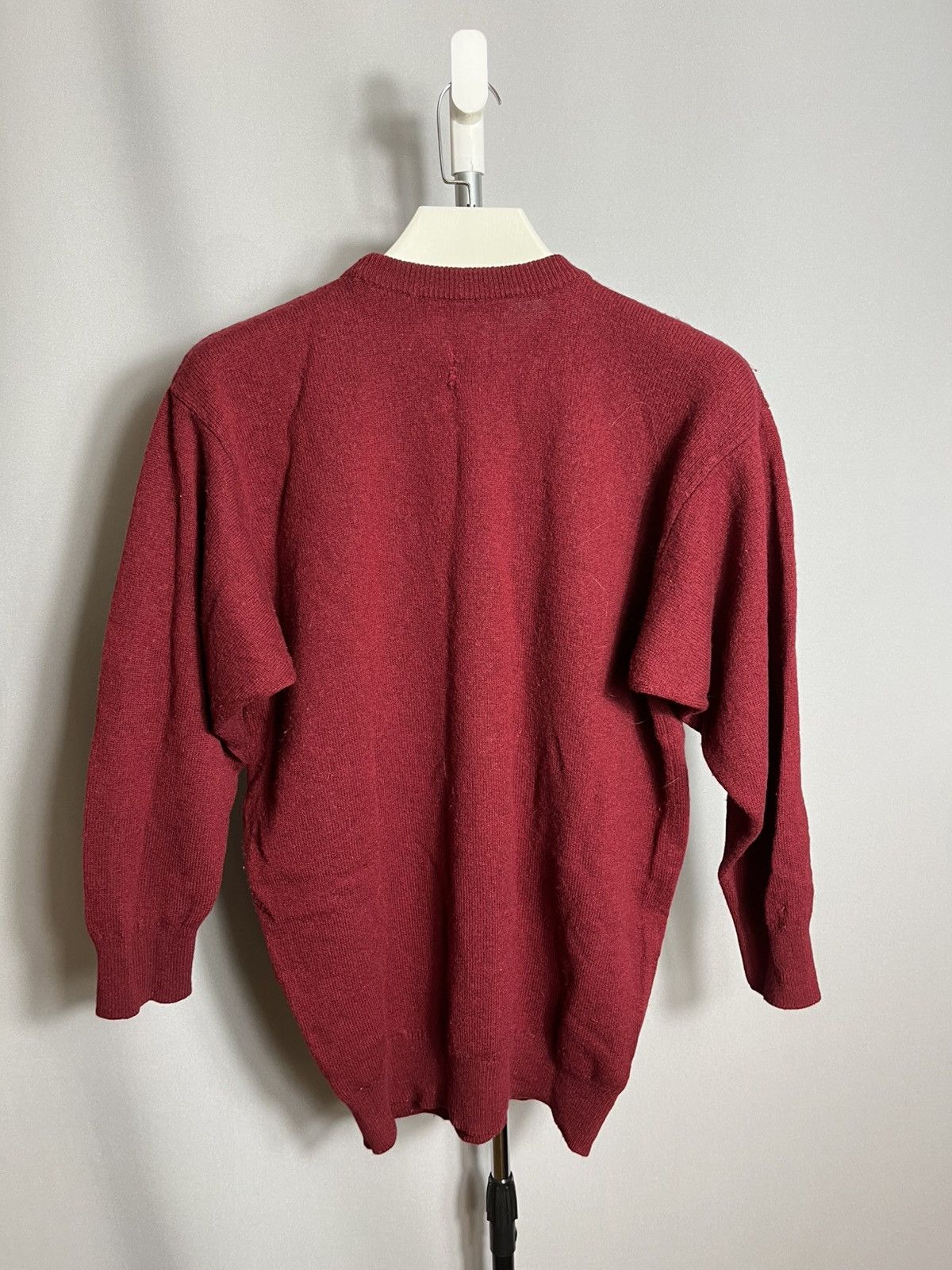 Burberry Burberry’s golf Mens knit sweater 100% Lamswool 80s 90s Size US M / EU 48-50 / 2 - 12 Thumbnail