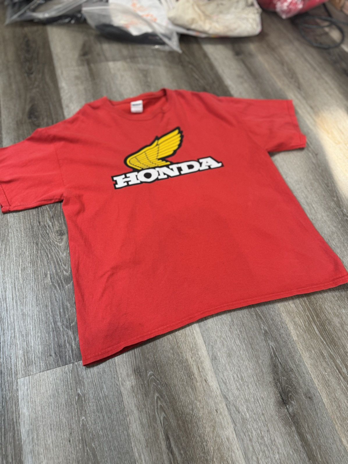 Vintage AMAZING HONDA VINTAGE TEE XL Size US XL / EU 56 / 4 - 1 Thumbnail