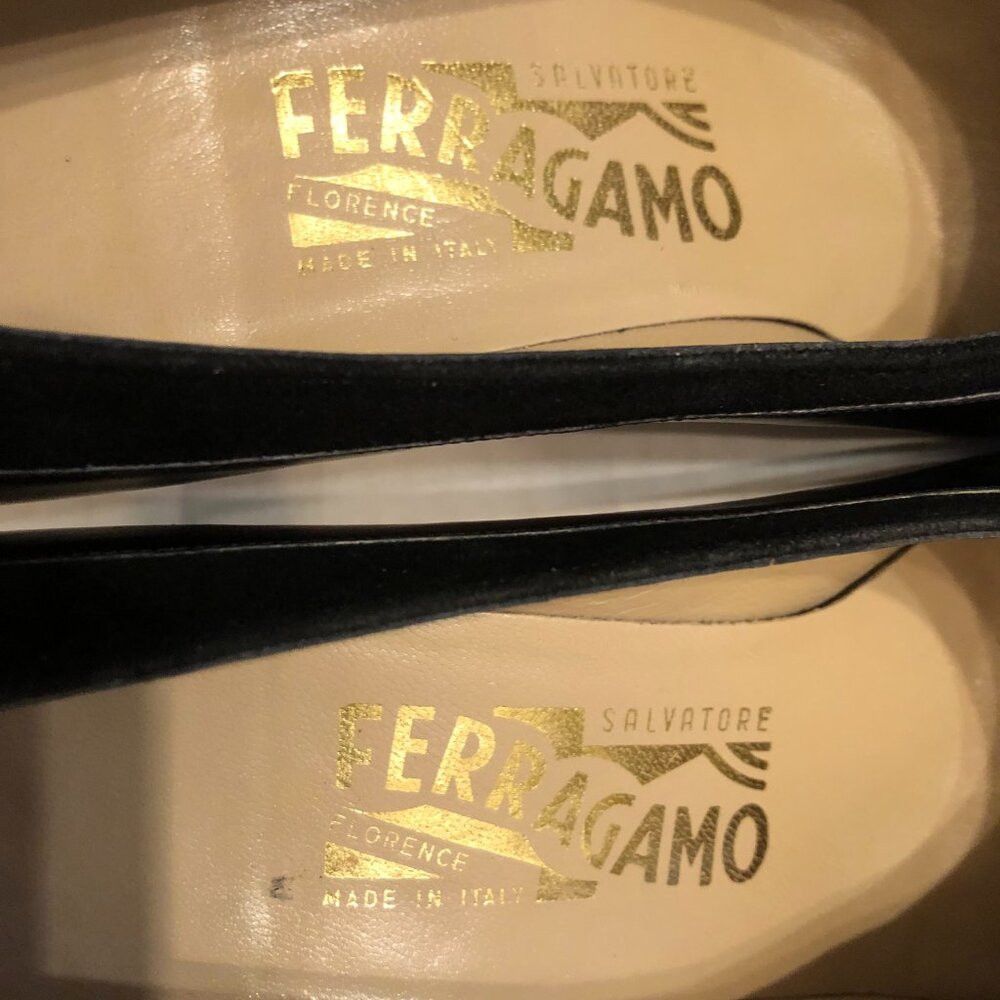 Salvatore Ferragamo SALVATORE FERRAGAMO WOMEN'S LEATHER SHOES SIZE: 7 1/2 B Size US 7.5 / IT 37.5 - 9 Thumbnail