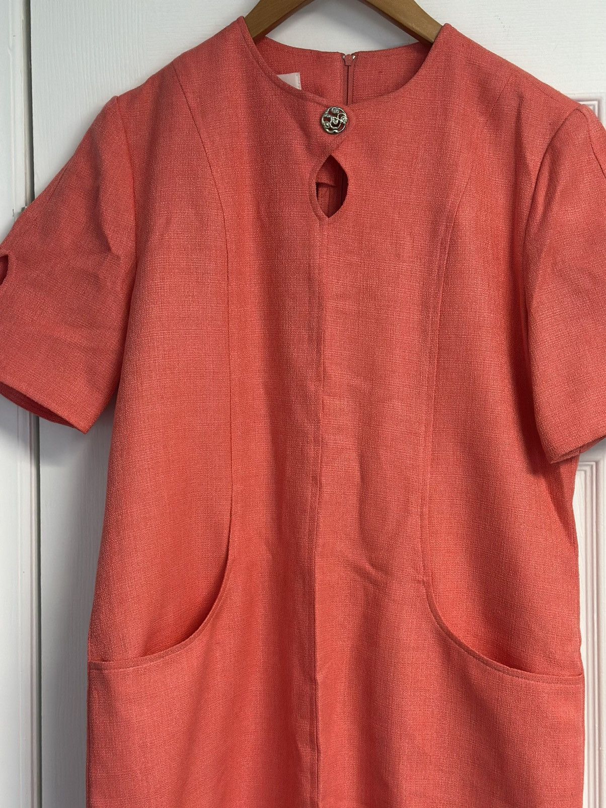 Other Vintage 60s Coral Dress Size M / US 6-8 / IT 42-44 - 2 Thumbnail