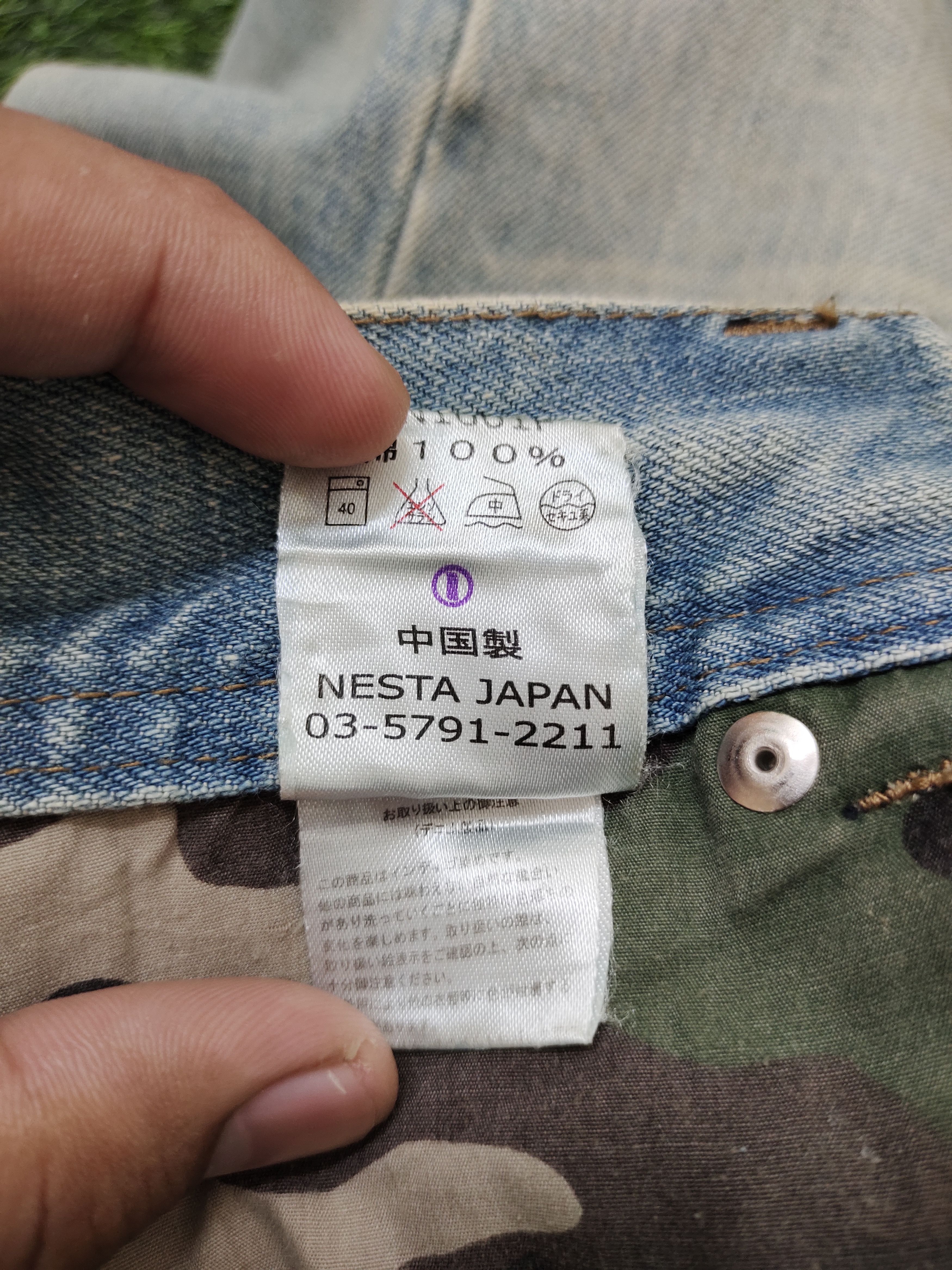 Comme des Garcons × Undercover Nesta Brand Distress Faded Clawmark Jeans Undercover Style Size US 32 / EU 48 - 17 Thumbnail