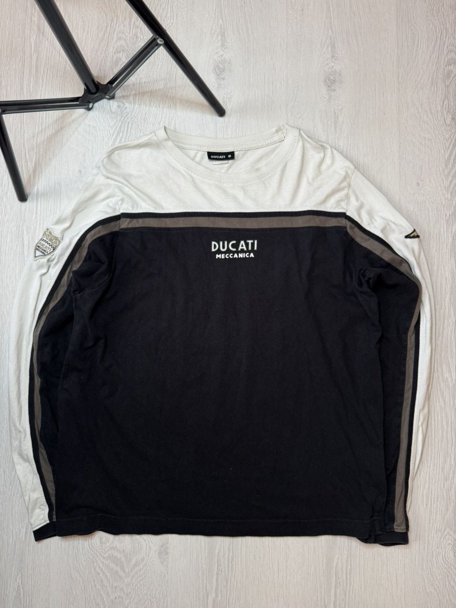 Ducati Vintage Ducati Long Sleeve sweatshirt Racing Travis Scott st Size US M / EU 48-50 / 2 - 1 Thumbnail