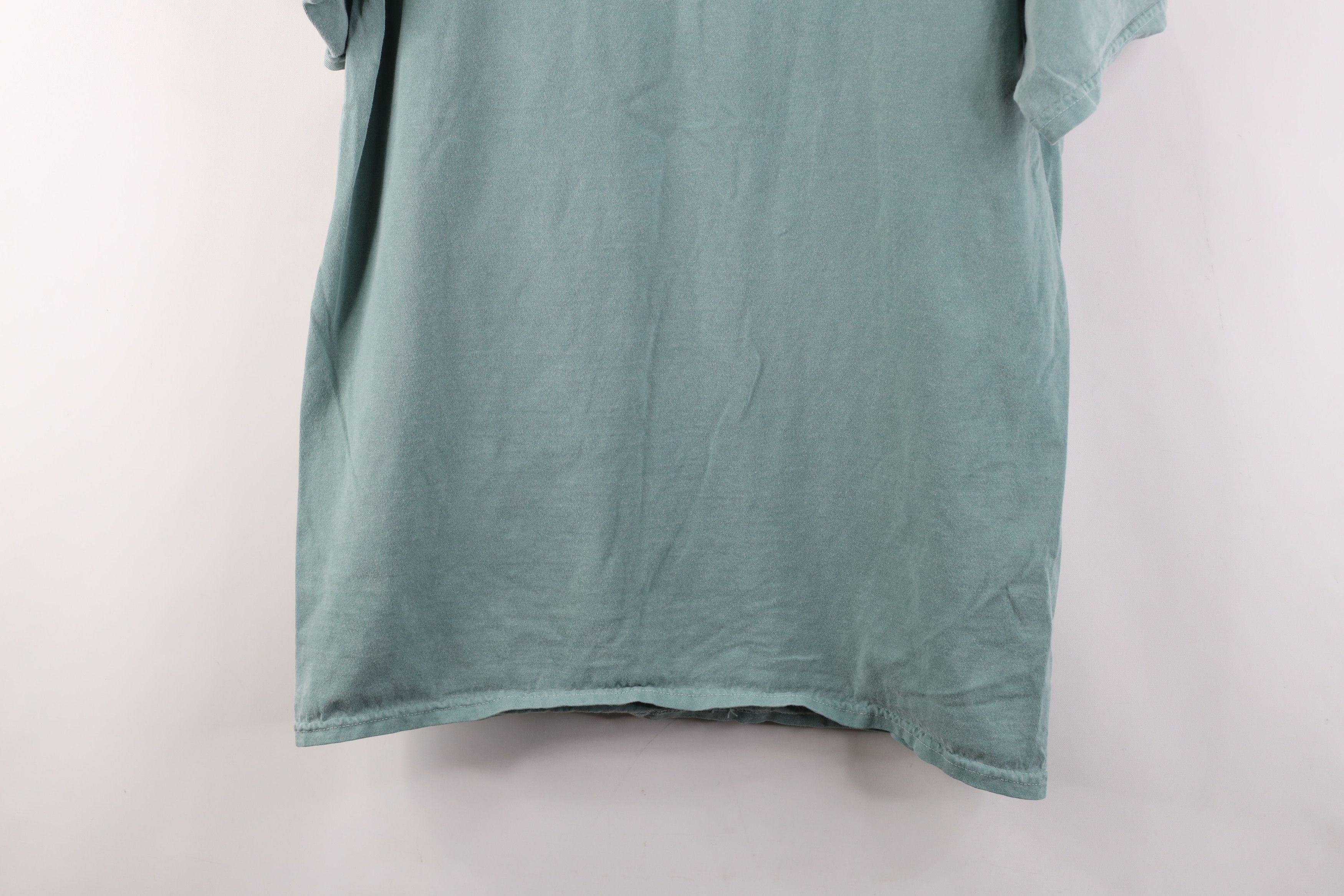 Vintage Vintage 90s Y2K Streetwear Garment Dye Stonewash T-Shirt Size US M / EU 48-50 / 2 - 3 Thumbnail