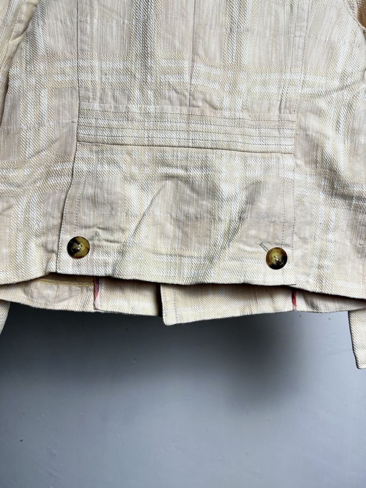 Burberry Burberry Nova Check Double Breasted Jacket Size US M / EU 48-50 / 2 - 8 Thumbnail