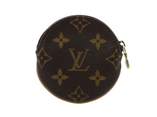 Louis Vuitton Louis Vuitton Monogram Canvas Brown Round Coin Purse Size ONE SIZE - 2 Thumbnail