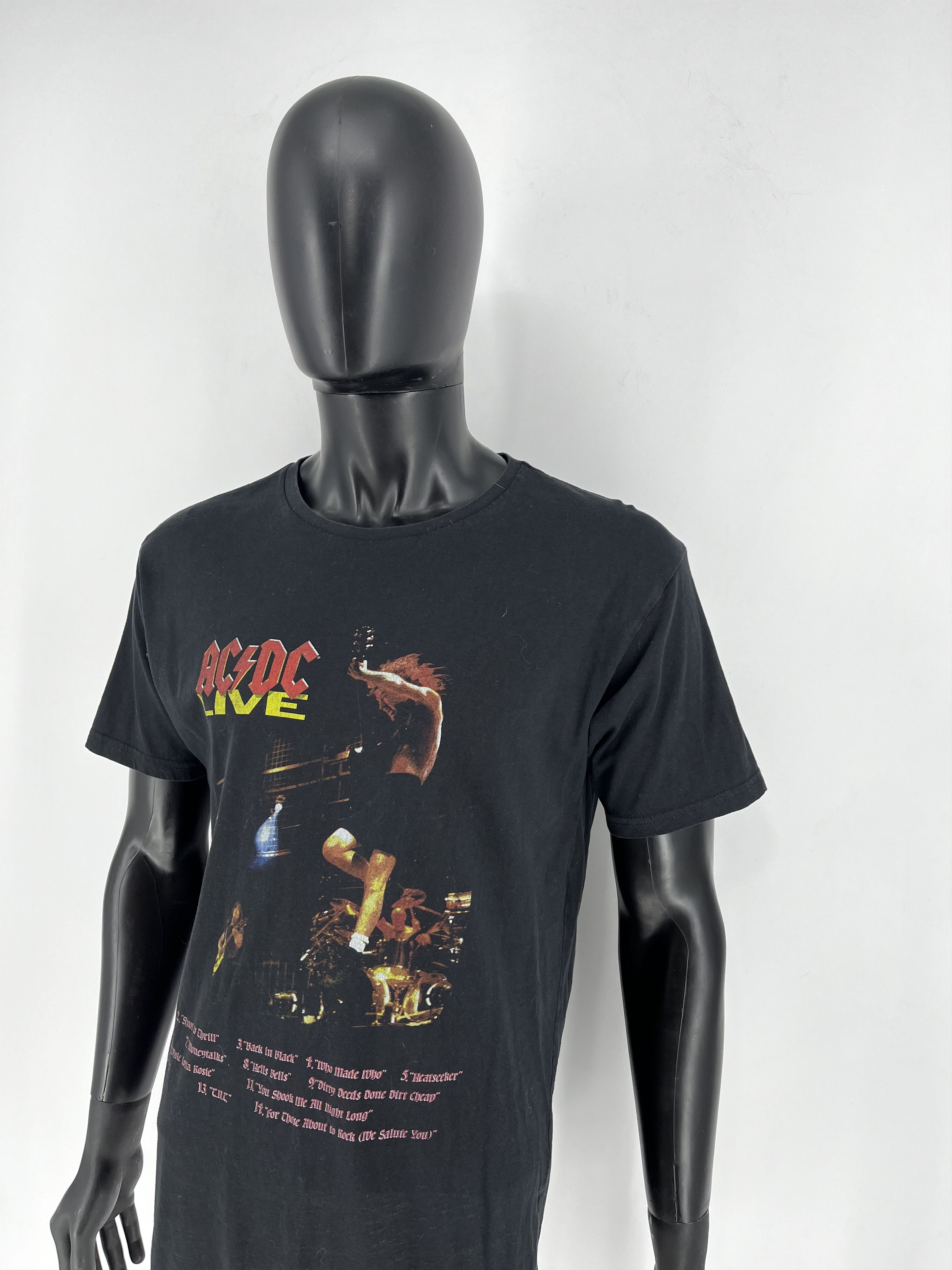 Band Tees VINTAGE AC DC TOUR ROCK BAND TEE T-SHIRT MEN'S SIZE M Size US S / EU 44-46 / 1 - 4 Thumbnail