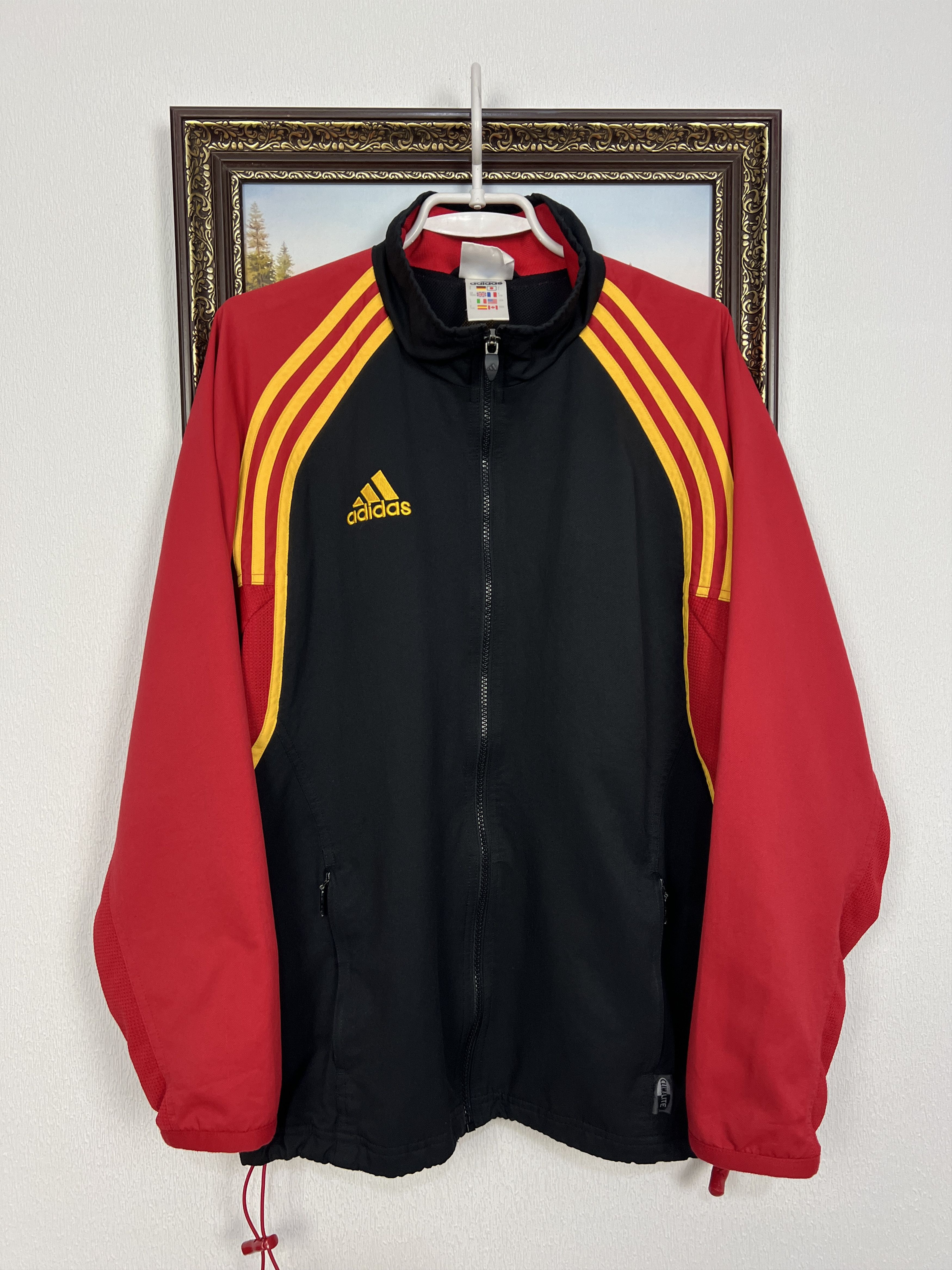 Adidas Vintage 90's Germany Deutschland Olympics Jacket Track Top Size US M / EU 48-50 / 2 - 1 Thumbnail