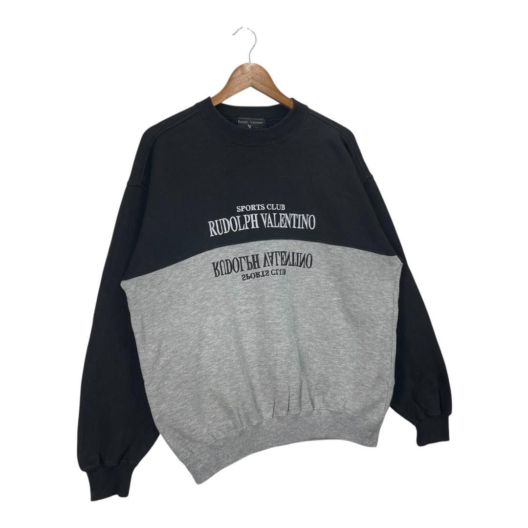 Valentino Vintage Rudolph Valentino Embroided Logo Sweatshirt Size US L / EU 52-54 / 3 - 3 Thumbnail