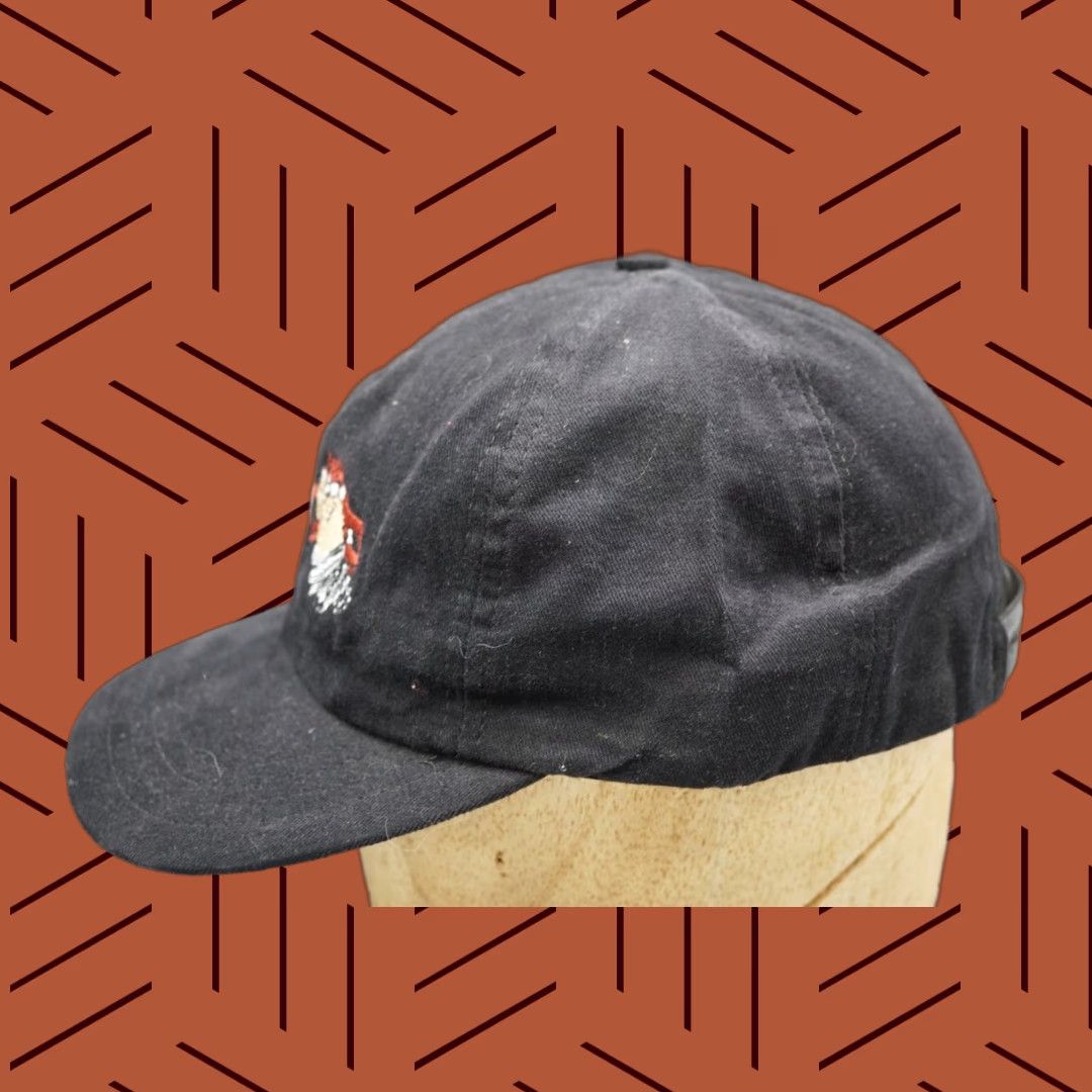 Vintage VINTAGE Looney Tunes Hat Bugs Bunny Tasmanian Devil Snapback Men's Adjustable Black USA Size ONE SIZE - 1 Thumbnail