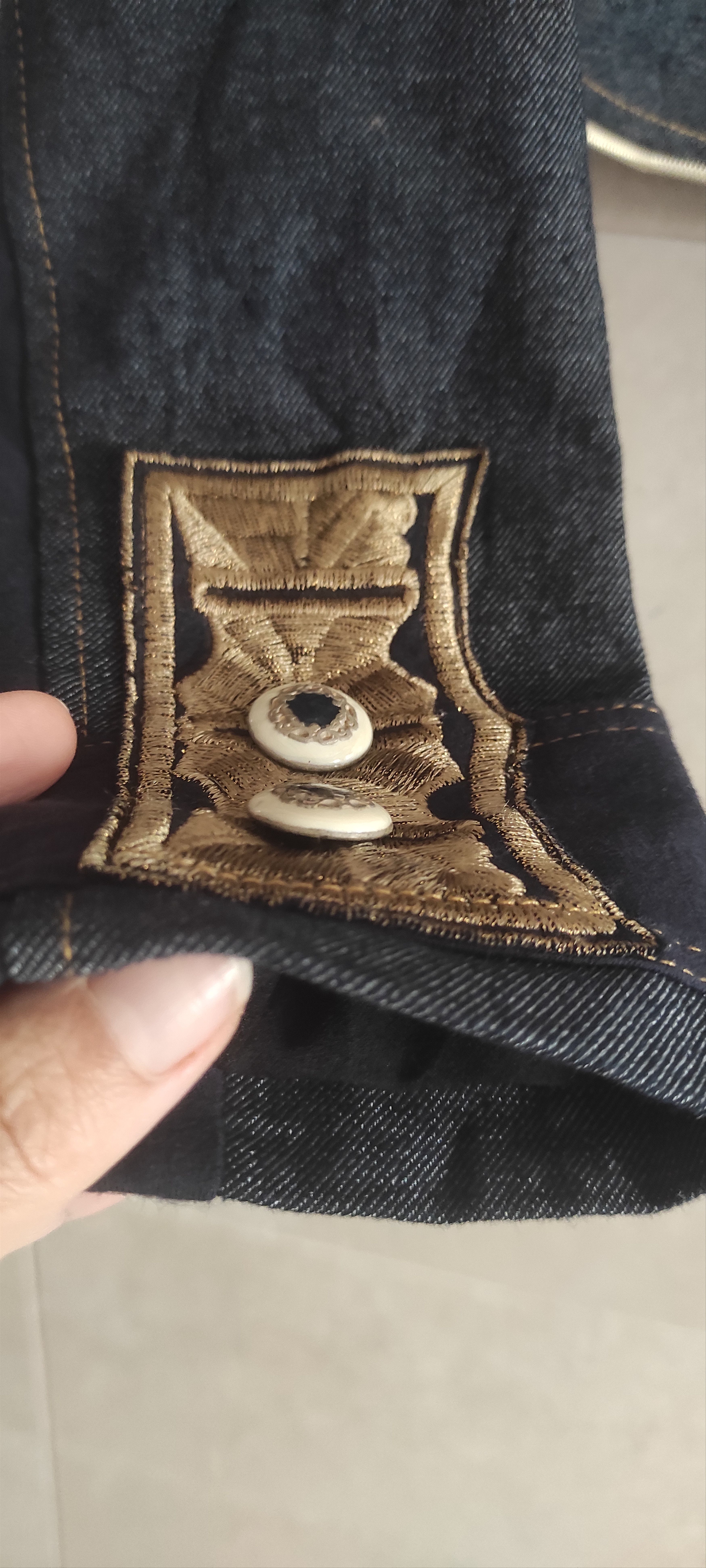 Elisa Cavaletti Elisa Cavaletti Daniela Dalla Valle Denim Jacket Size M / US 6-8 / IT 42-44 - 17 Thumbnail