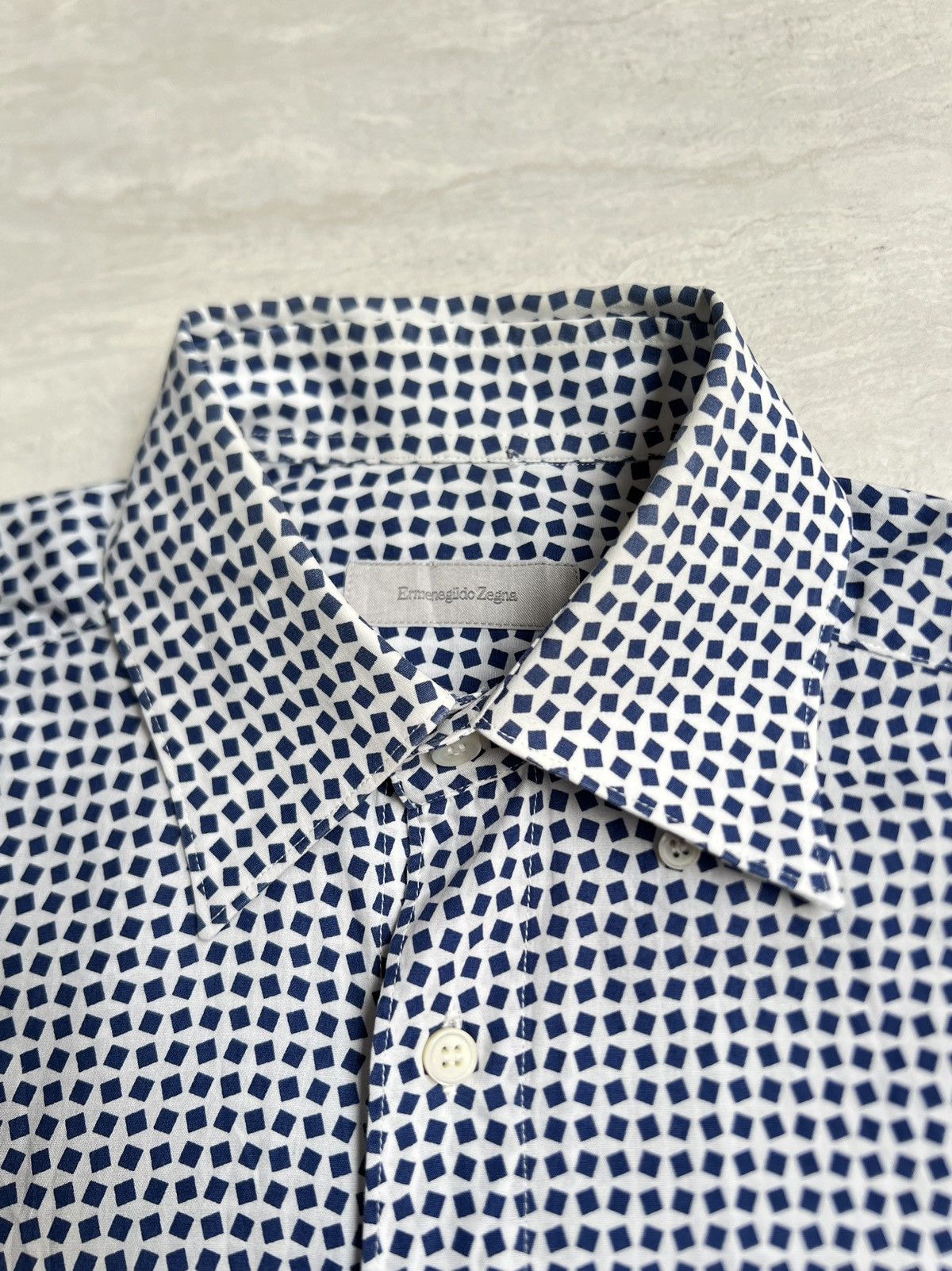 Ermenegildo Zegna Ermenegildo Zegna Motive T-shirt Size US S / EU 44-46 / 1 - 5 Thumbnail