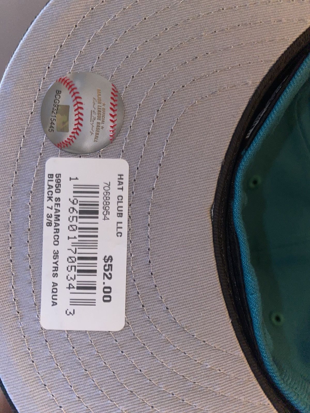 Hat Club HATCLUB TOP 30 MARINERS SZ 7 3/8 Size ONE SIZE - 3 Thumbnail