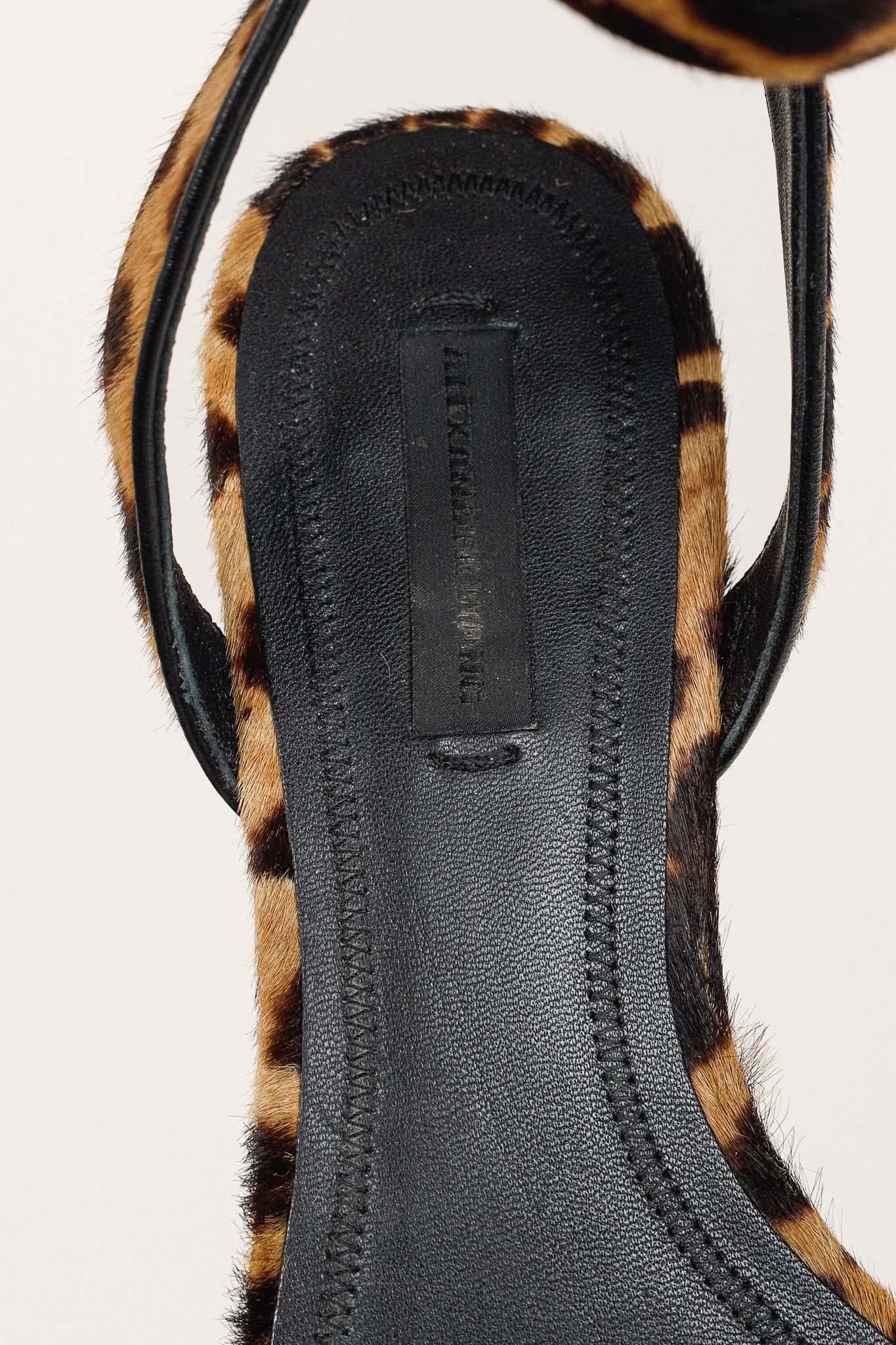 Alexander Wang Alexander Wang Lara Leopard Calf-Hair Pointed-Toe Flats Size US 6.5 / IT 36.5 - 9 Thumbnail