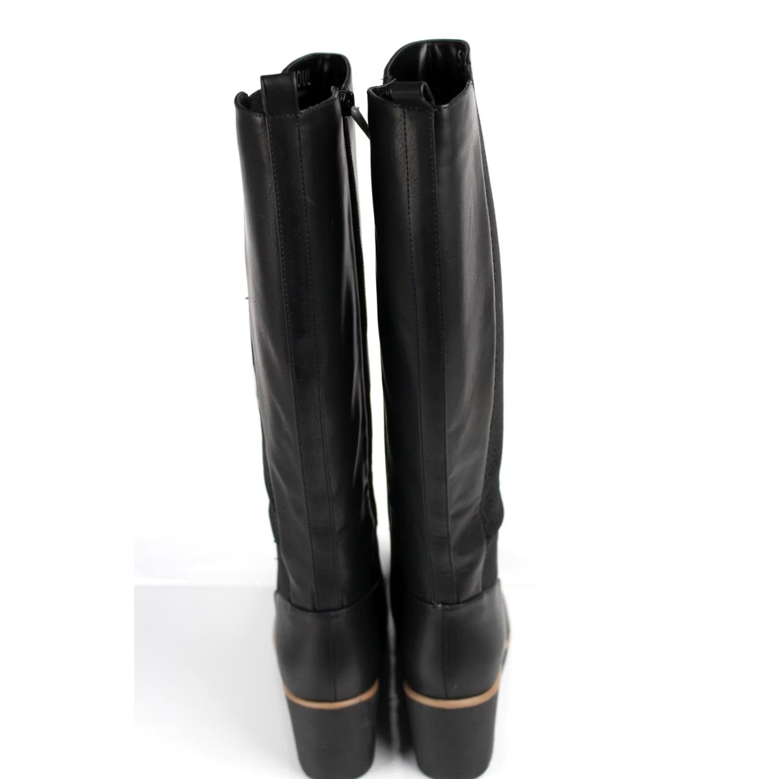 Naturalizer Naturalizer Women's Adrain Wedge Boots Knee High Size 8 M Black Size US 8 / IT 38 - 4 Thumbnail