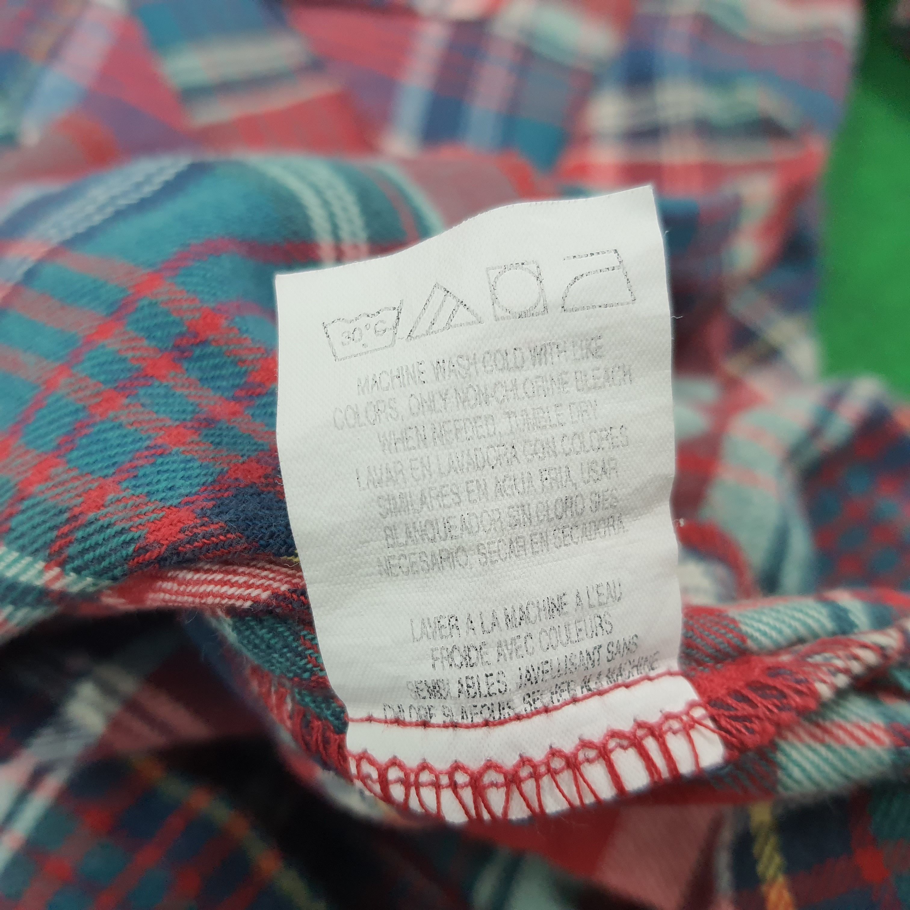 Vintage × Wrangler Vintage Wrangler Button Up Long Sleeve Shirt Size US XL / EU 56 / 4 - 5 Thumbnail