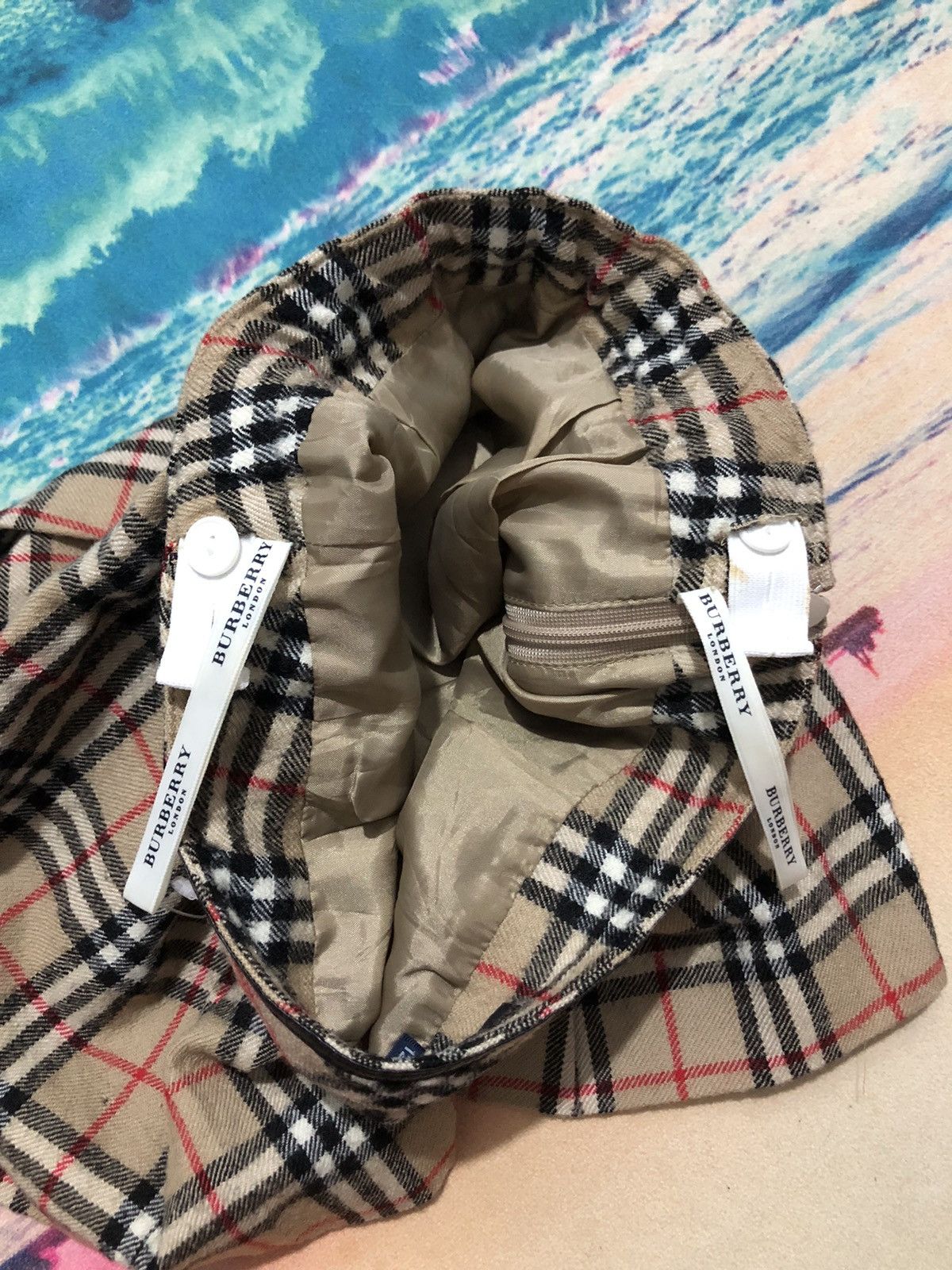 Burberry × Designer × Vintage Burberry Mini Skirt Youth 120 Size 22" - 9 Thumbnail