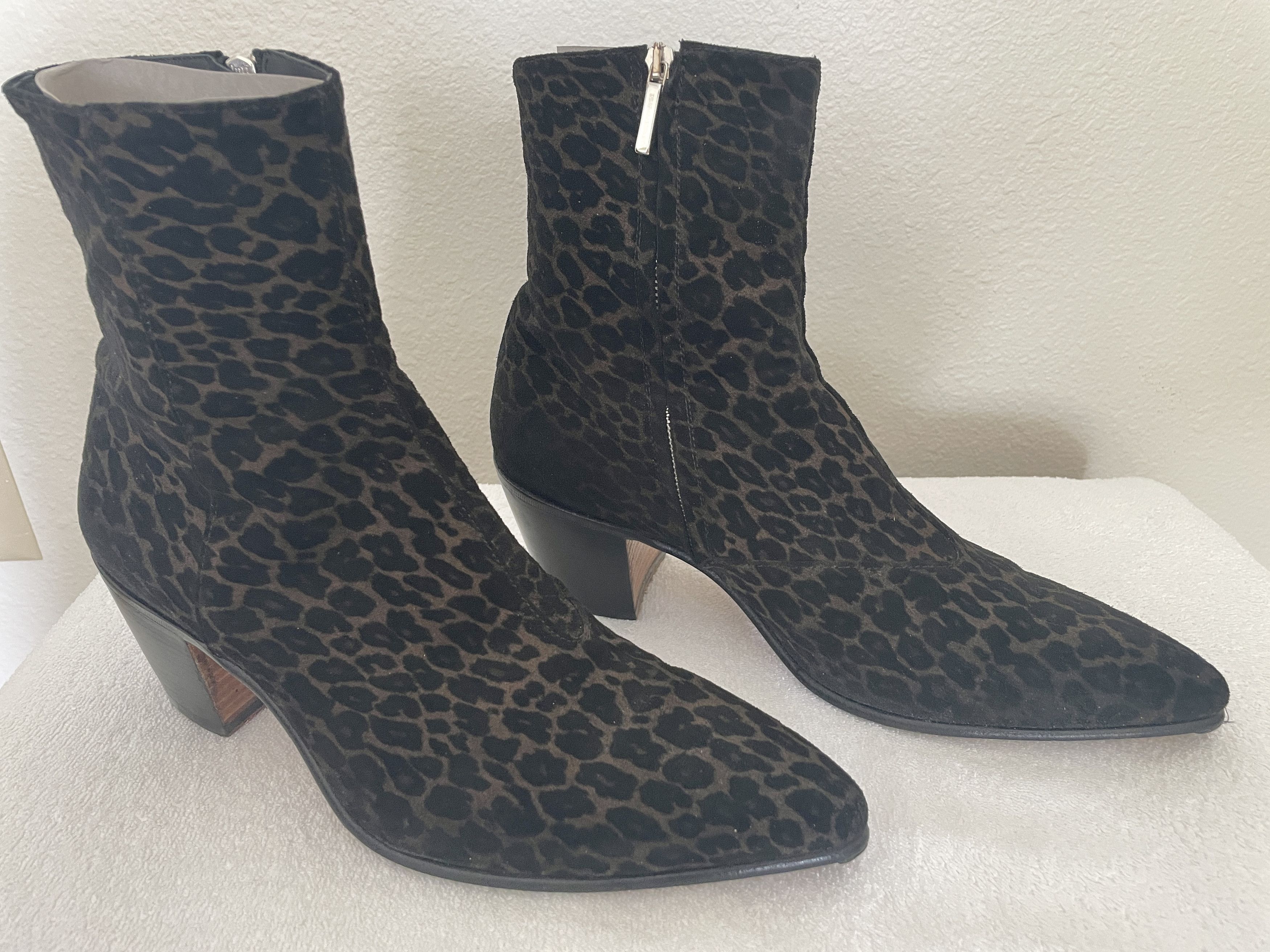 ALESSANDRO VASINI Nico Leopard Print Boot Size US 13 / EU 46 - 2 Thumbnail