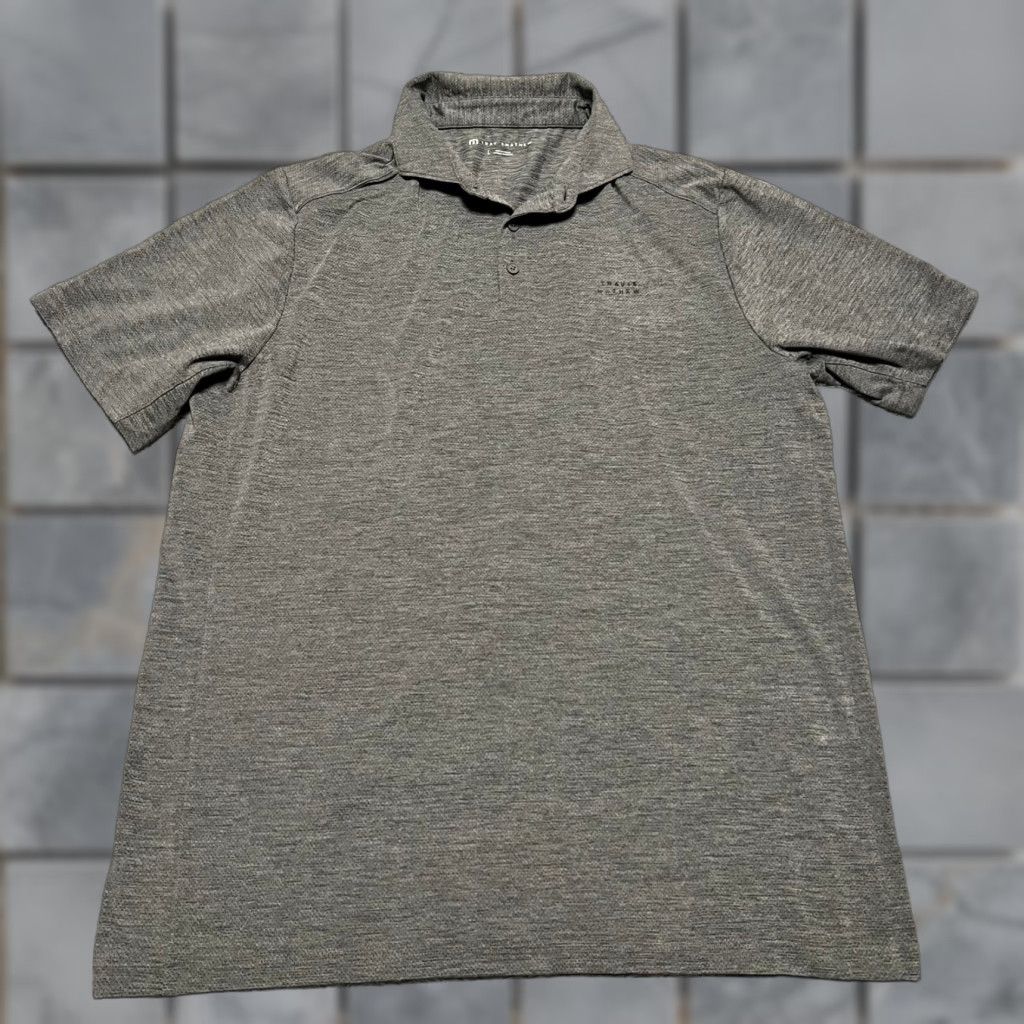 TravisMathew Travis Mathew Golf Polo Shirt Mens Large Gray Performance Mens L Size US L / EU 52-54 / 3 - 1 Thumbnail