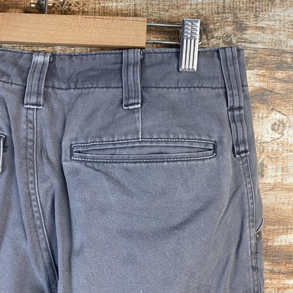 Japanese Brand DL Burtle Gray Cargo Multipocket Pants #C1002 Size US 29 - 19 Thumbnail