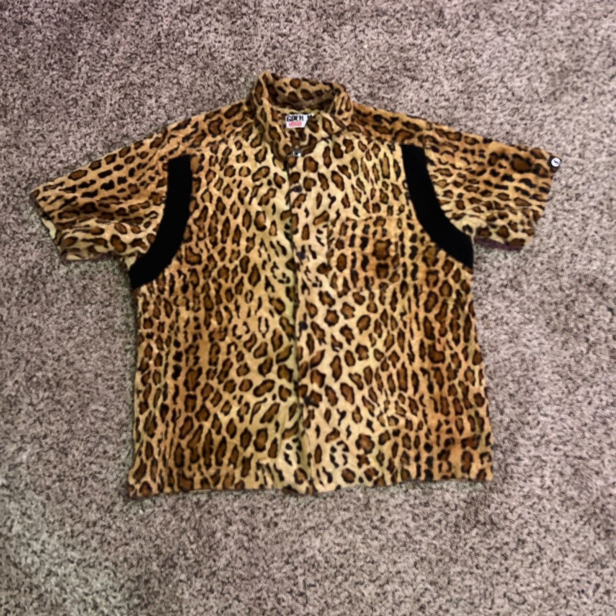 GOODENOUGH × Supreme supreme goodenough crushed rayon shirt leopard print Size US M / EU 48-50 / 2 - 2 Thumbnail