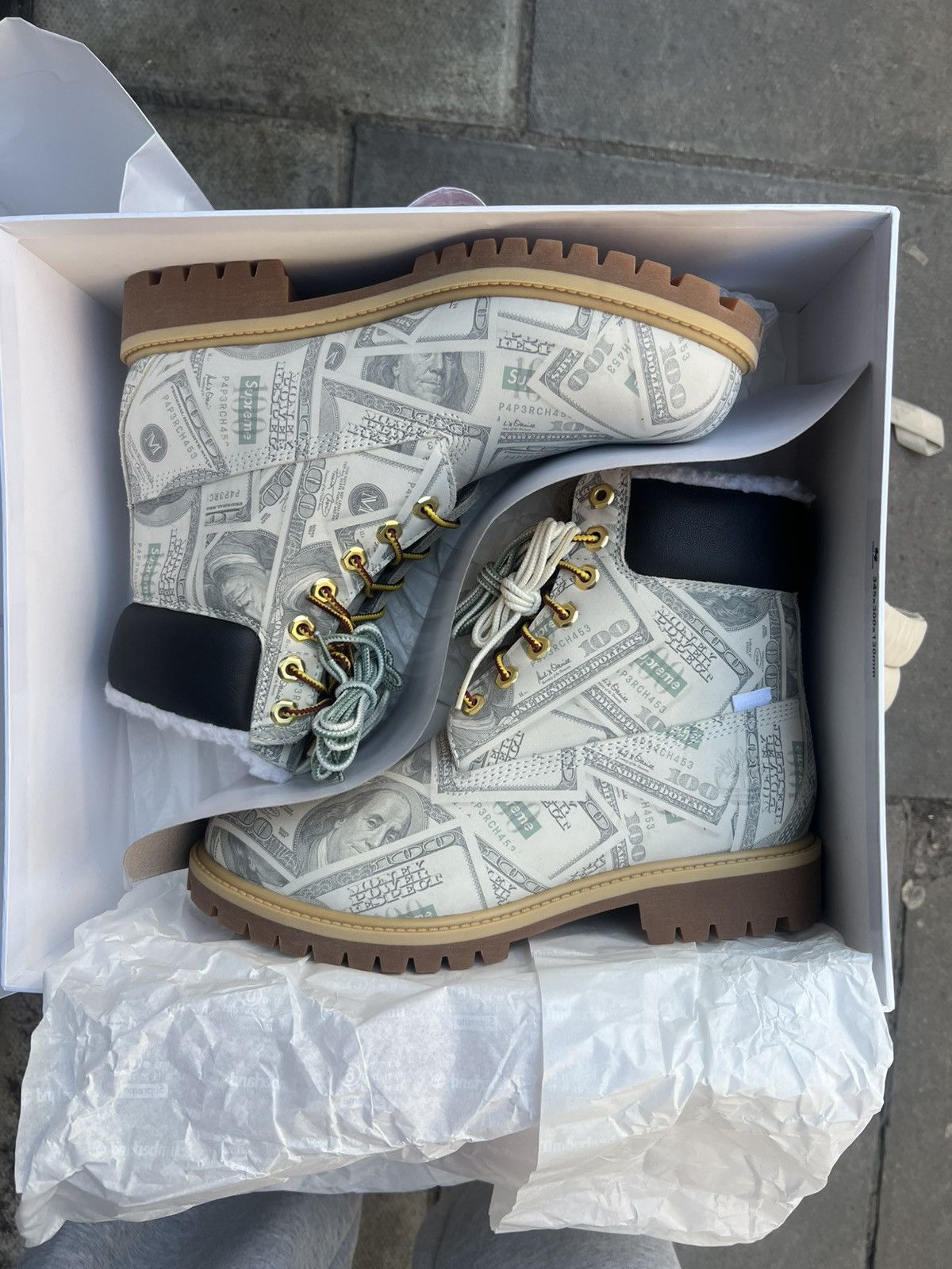 Maison Margiela × Supreme Supreme maison margiela mm6 timberland US 8 Size US 8 / EU 41 - 1 Thumbnail