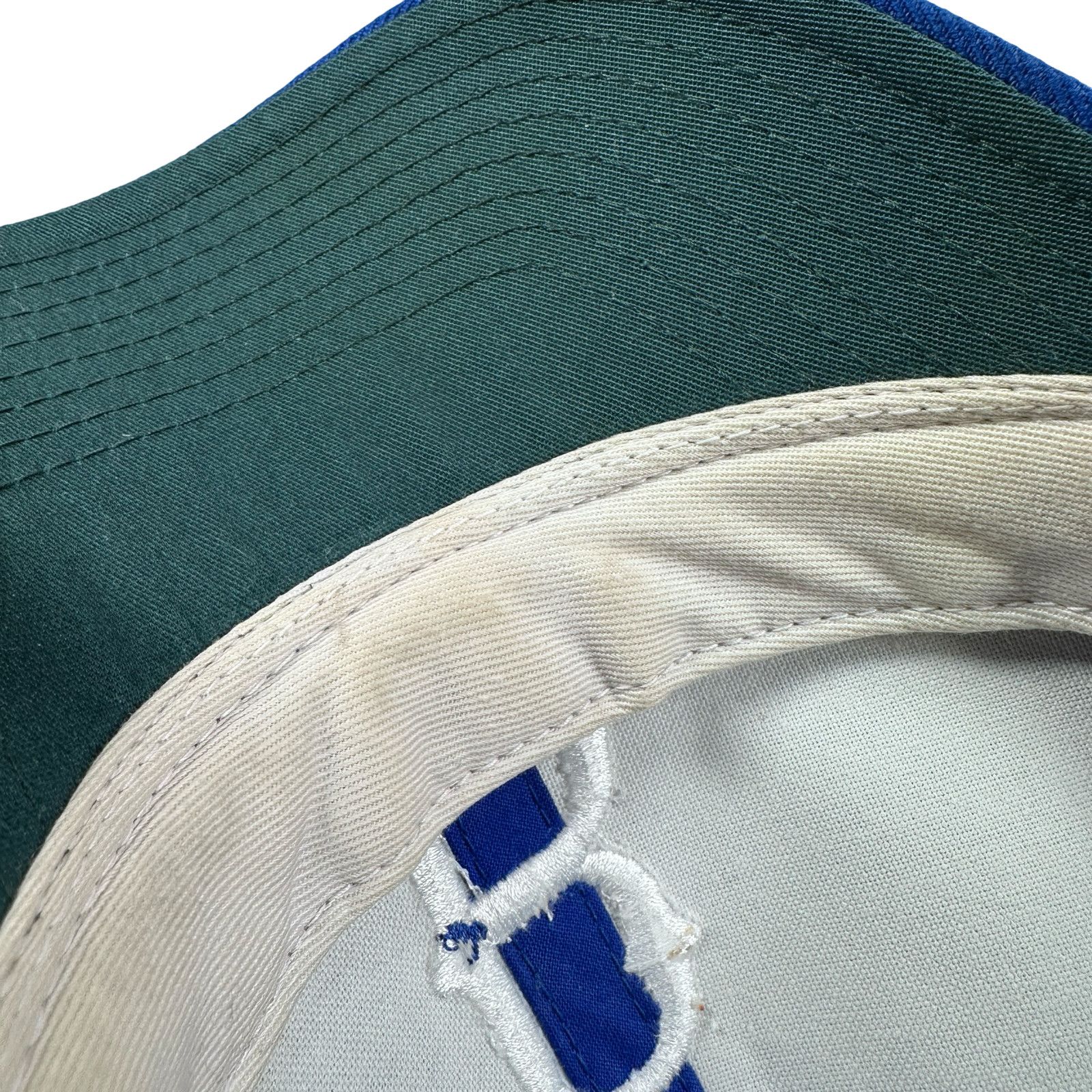American Needle Vintage Brooklyn Dodgers Fitted Hat Cooperstown Men 7.5 Blue Size ONE SIZE - 12 Thumbnail