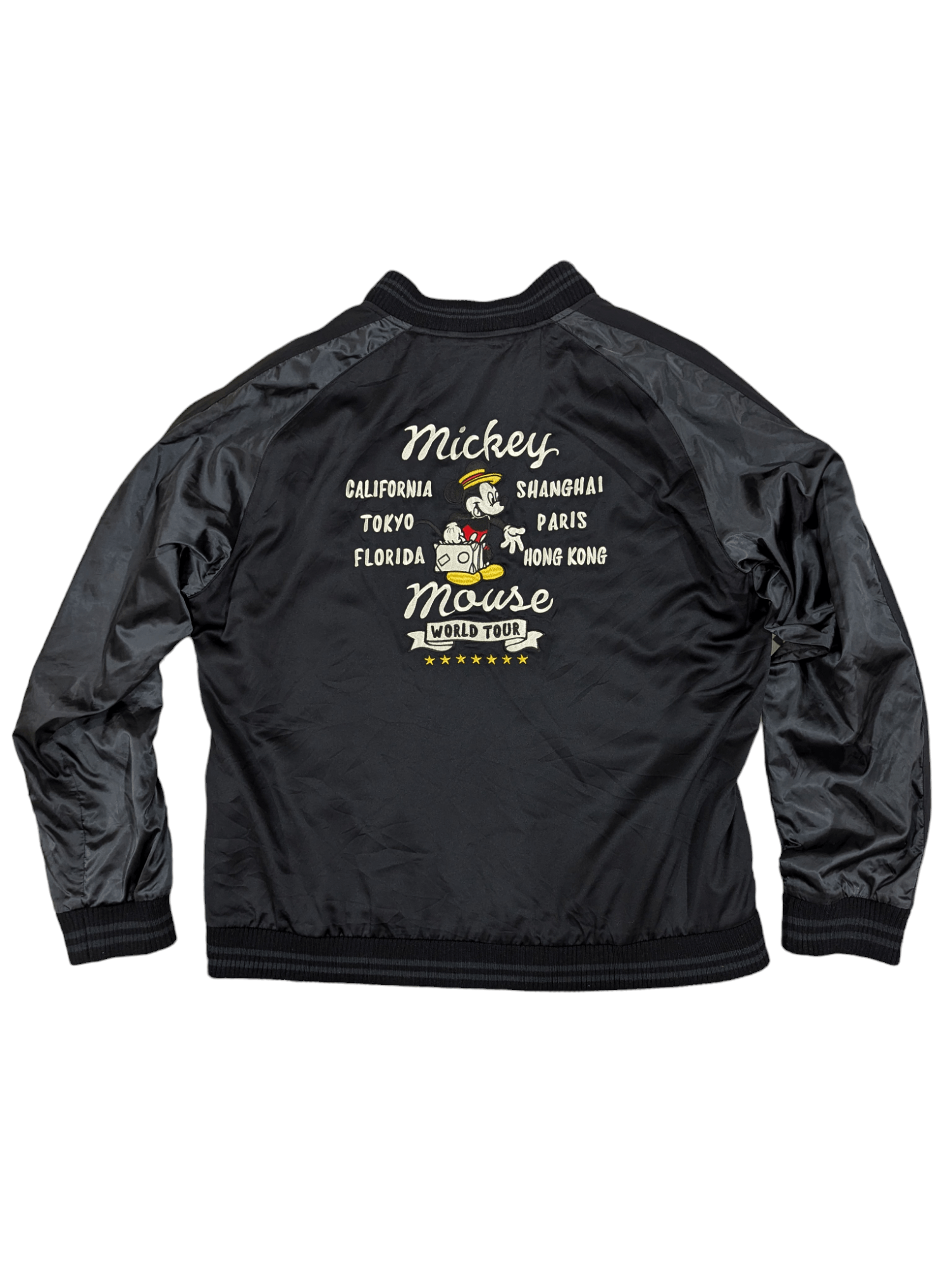 Disney × Japanese Brand DISNEY MICKEY MOUSE SUKAJAN JACKET EMBROIDERY Size US XL / EU 56 / 4 - 1 Thumbnail