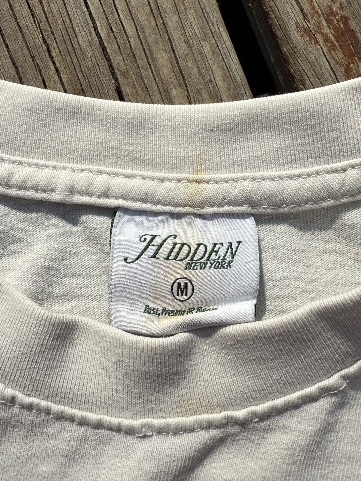 HIDDEN Hidden NY Back to the Future T-Shirt Cream Size US M / EU 48-50 / 2 - 3 Thumbnail