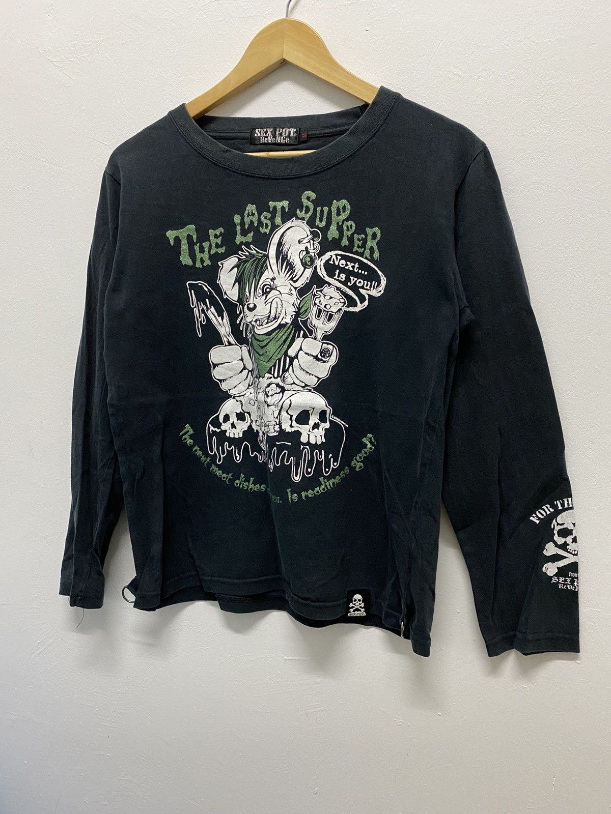 Japanese Brand 💥90s Crazy Overprinted SEX POT REVENGE Sid Vicious punk tee Size US M / EU 48-50 / 2 - 1 Thumbnail