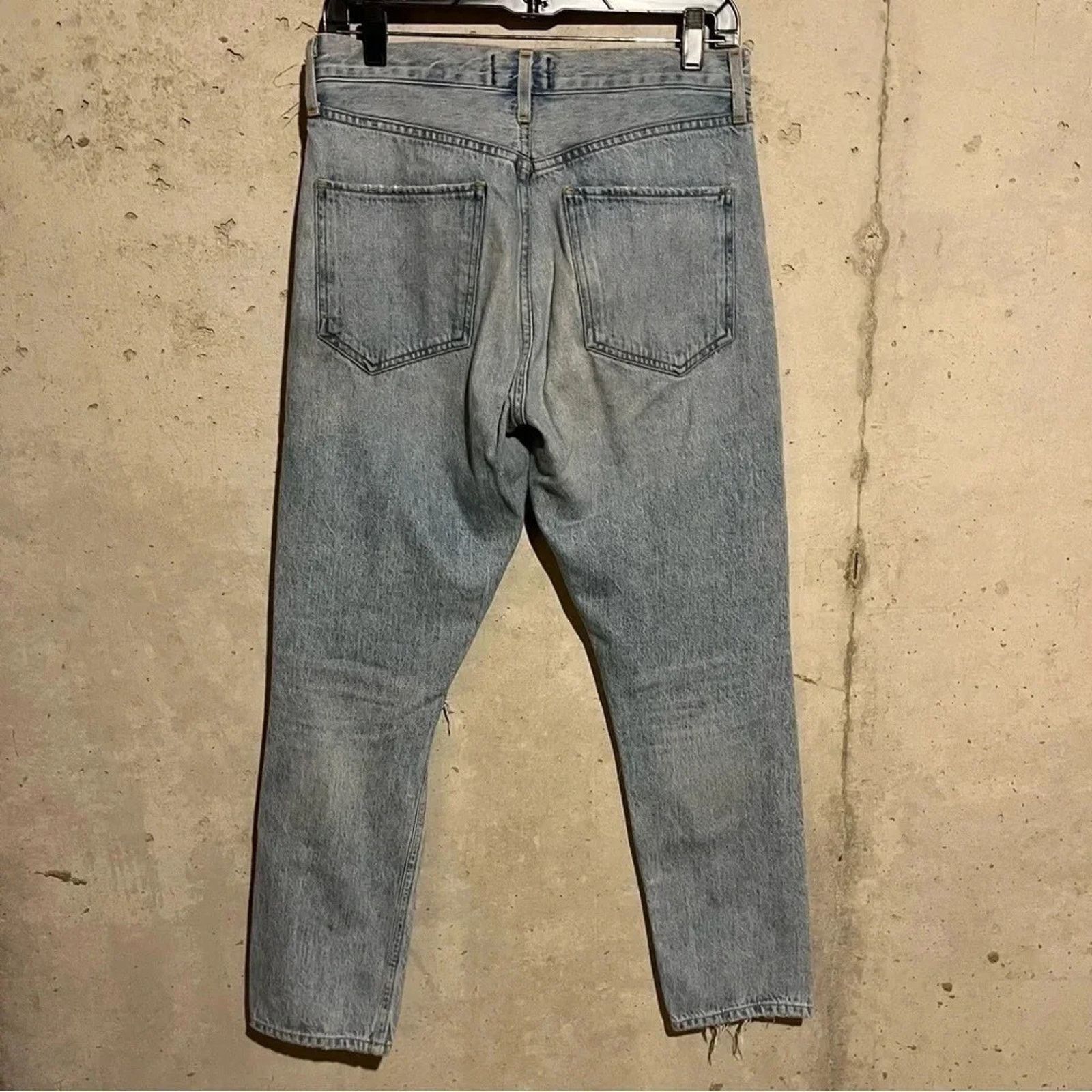 Agolde AGOLDE Jamie High Rise Classic Distressed Jeans Size 28 Size 28" / US 6 / IT 42 - 5 Thumbnail