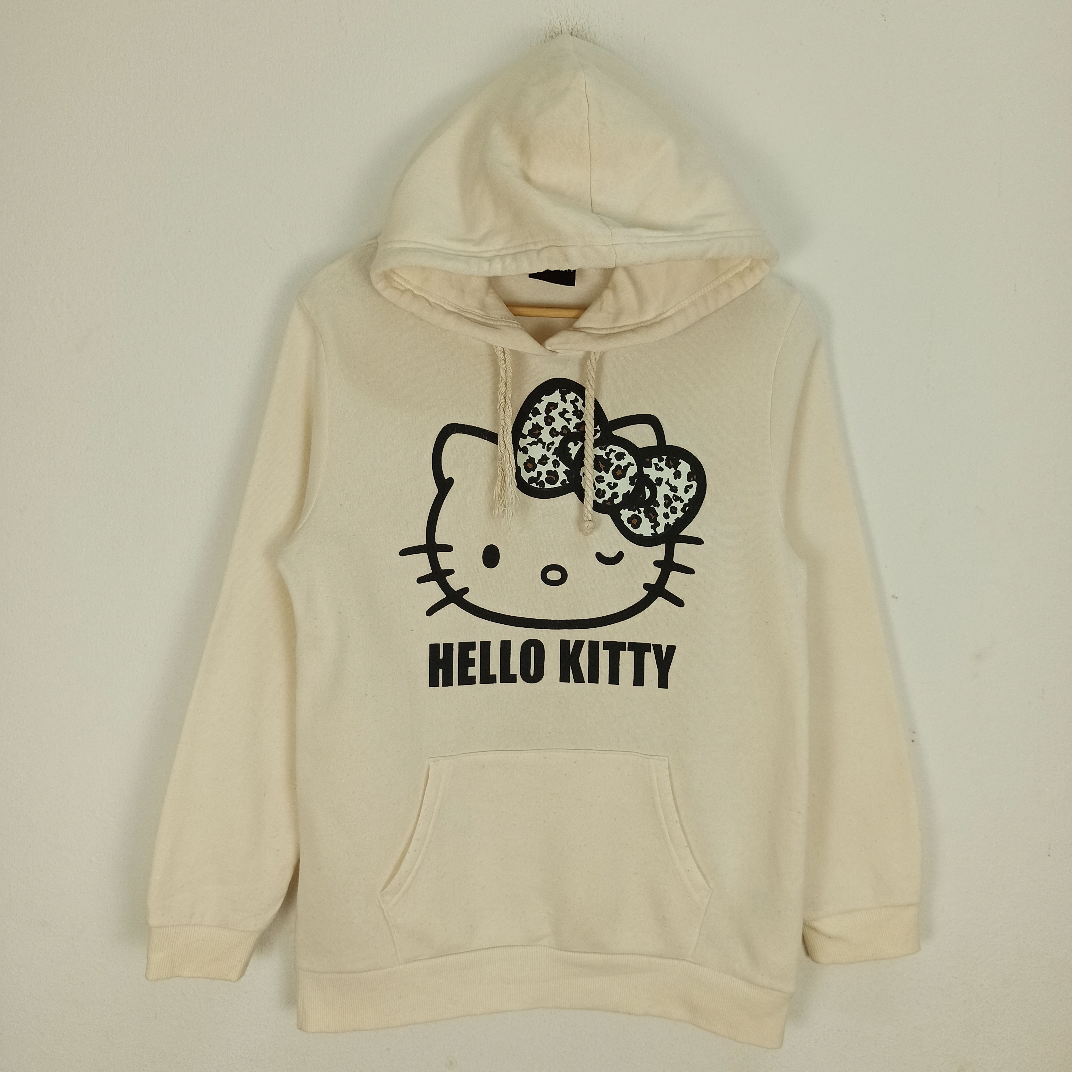 Cartoon Network Rare Hello Kitty Hoodie Size L / US 10 / IT 46 - 1 Thumbnail