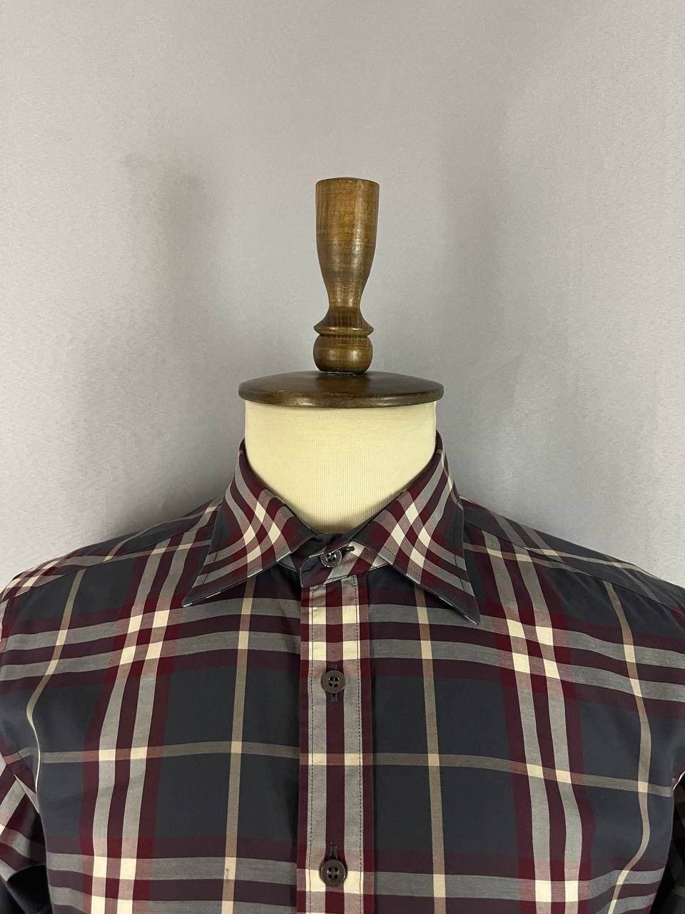 Burberry Burberry Shirt Nova Check Navy Size US L / EU 52-54 / 3 - 3 Thumbnail