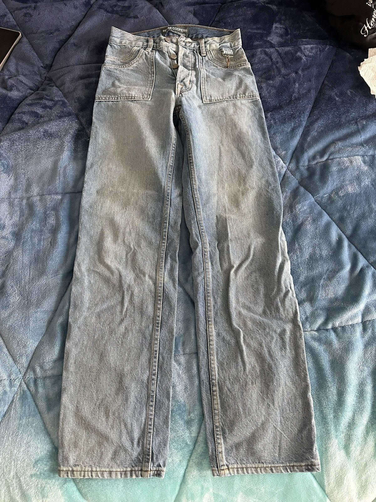 Reese Cooper Blue Washed Jeans Size 26" / US 2 / IT 38 - 2 Thumbnail