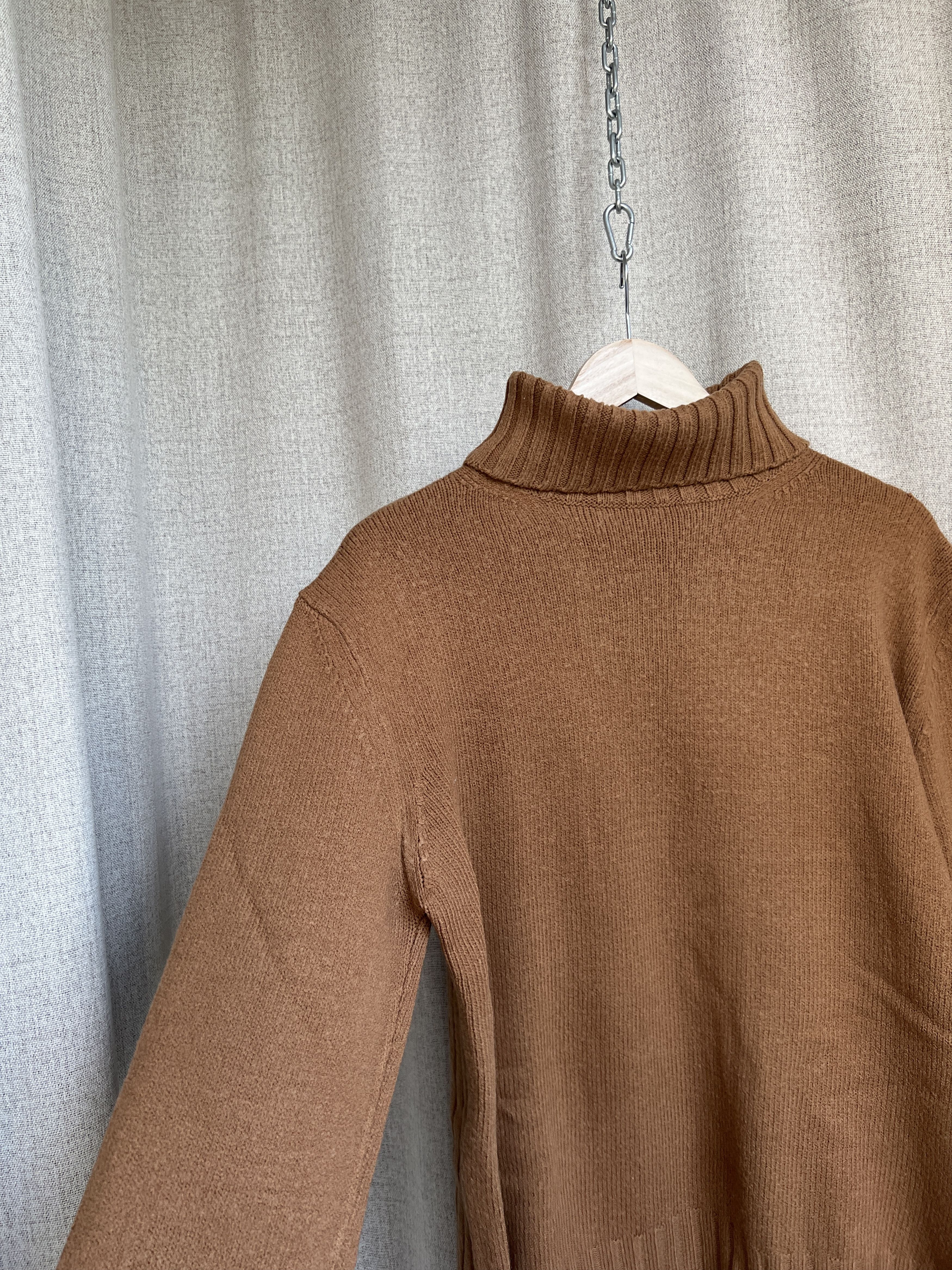 Dolce & Gabbana Vintage Dolce Gabbana Patch Logo Wool Turtleneck Sweater Size US M / EU 48-50 / 2 - 11 Thumbnail