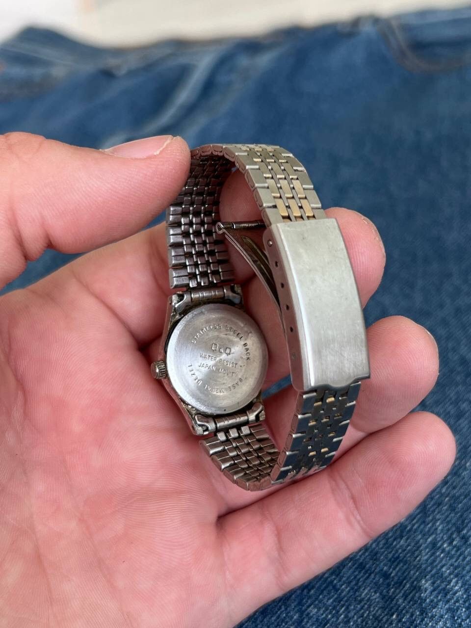Japanese Brand × Vintage Vintage Japanese style futuristic Watch Q&Q Retro 00s Size ONE SIZE - 4 Thumbnail