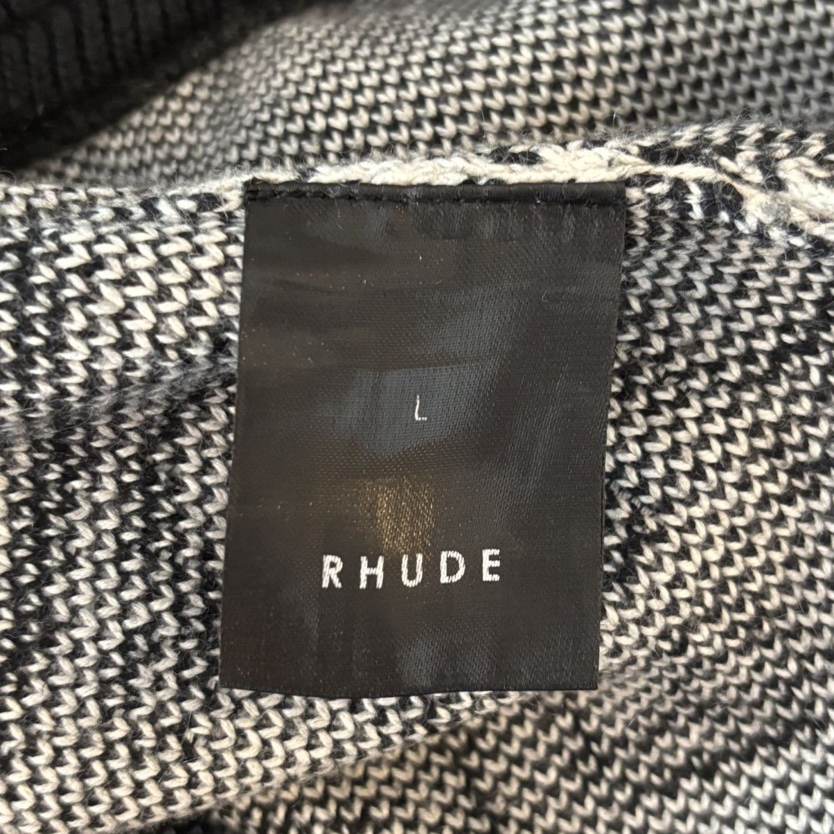 Rhude Rhude Grey Knitted Shirts Size Large Size US 34 / EU 50 - 4 Thumbnail