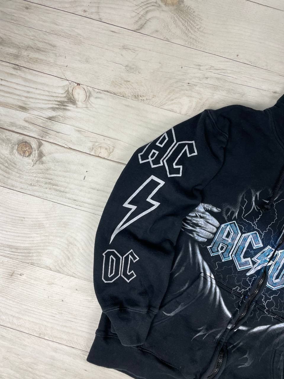 AC/DC Vintage AC/DC Hoodie Full Zip Rock Band Y2K 00s Size US XL / EU 56 / 4 - 5 Thumbnail