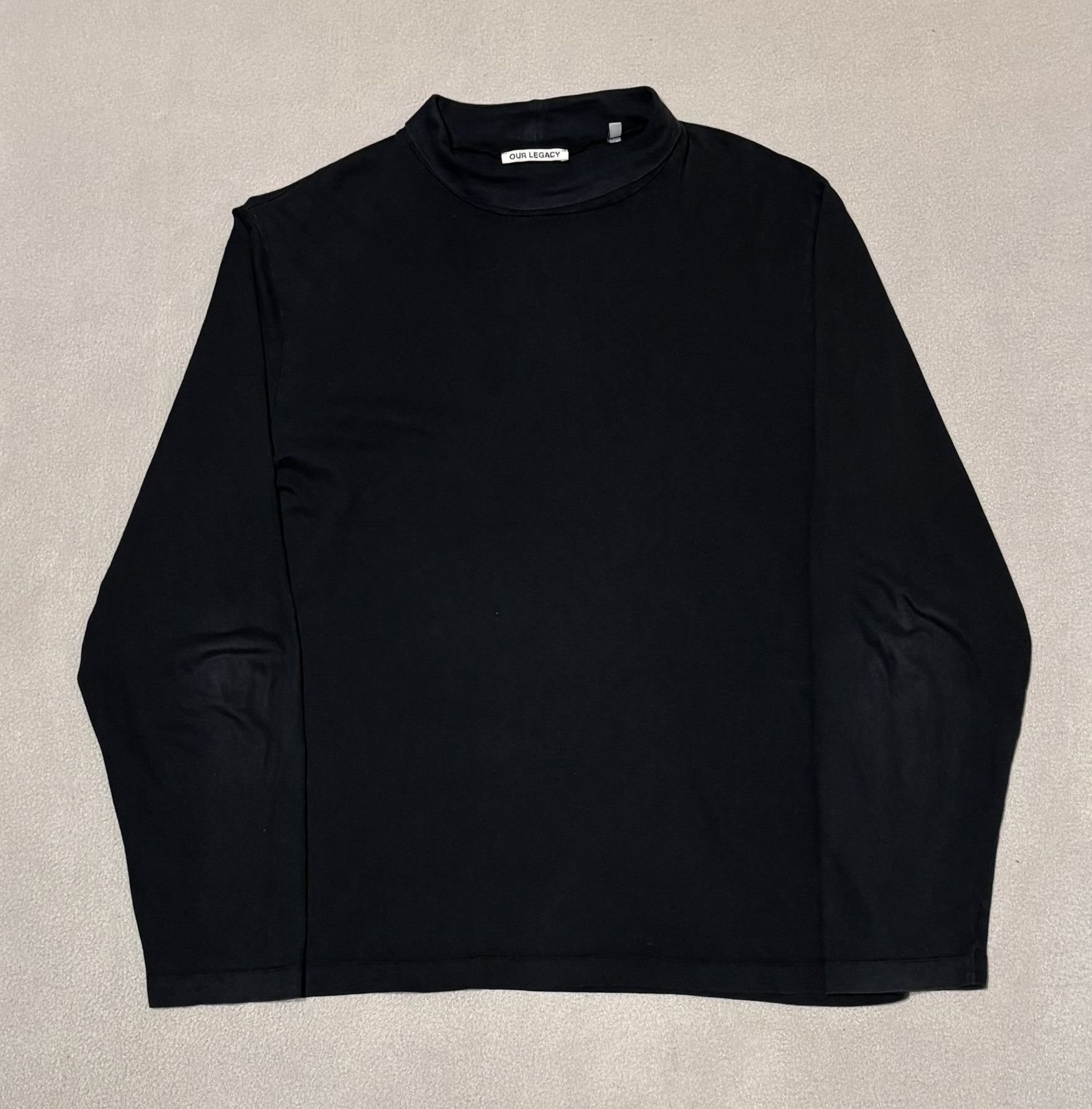 Our Legacy Our Legacy Black Army Jersey Longsleeve, Size 52 Size US L / EU 52-54 / 3 - 5 Thumbnail