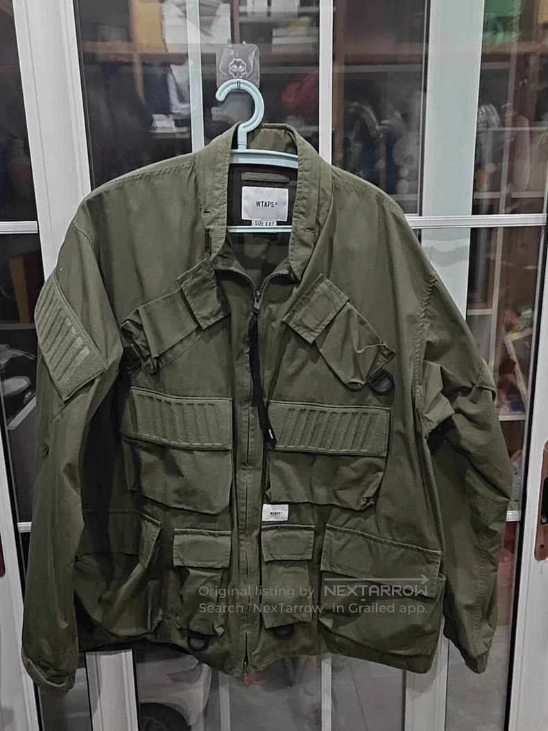 Wtaps Wtaps Eight-Pocket Jacket, Green Coat Size US M / EU 48-50 / 2 - 1 Thumbnail