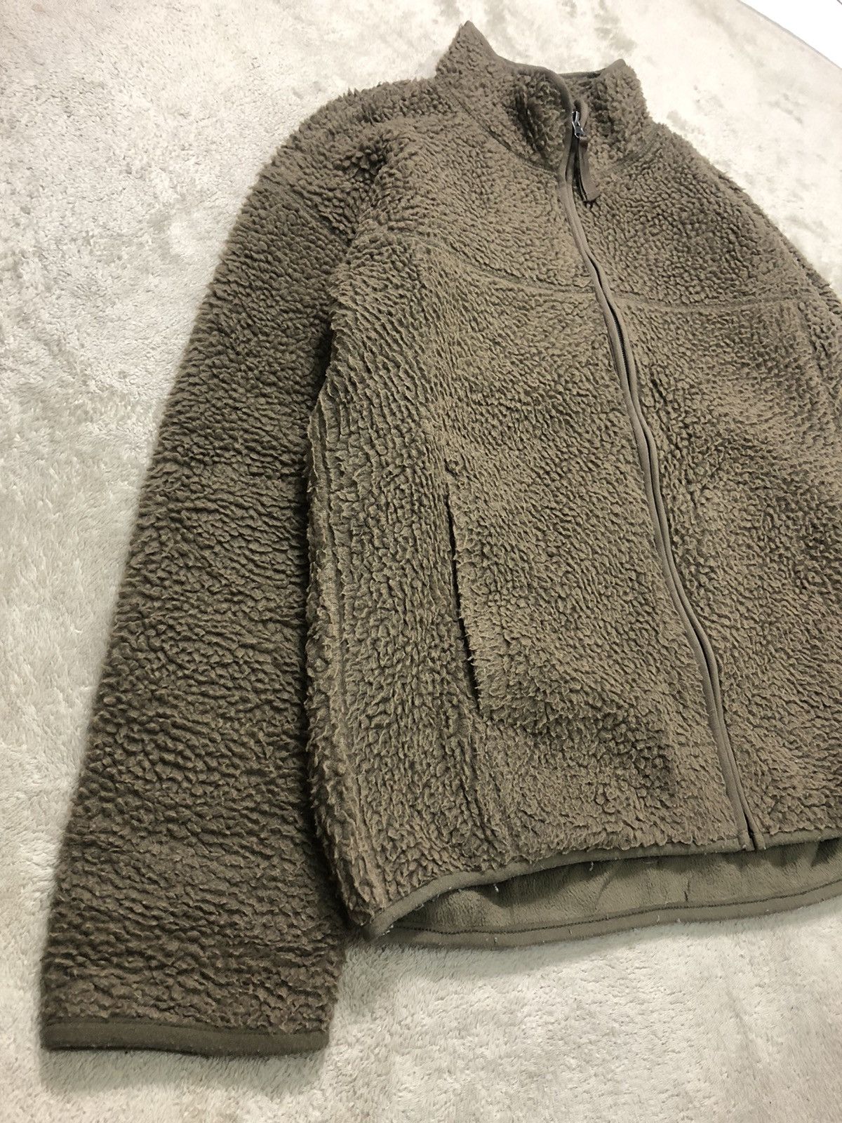Japanese Brand × Vintage Vintage Gu Olive Green Patagonia Style Fleece Jacket Size US M / EU 48-50 / 2 - 4 Thumbnail