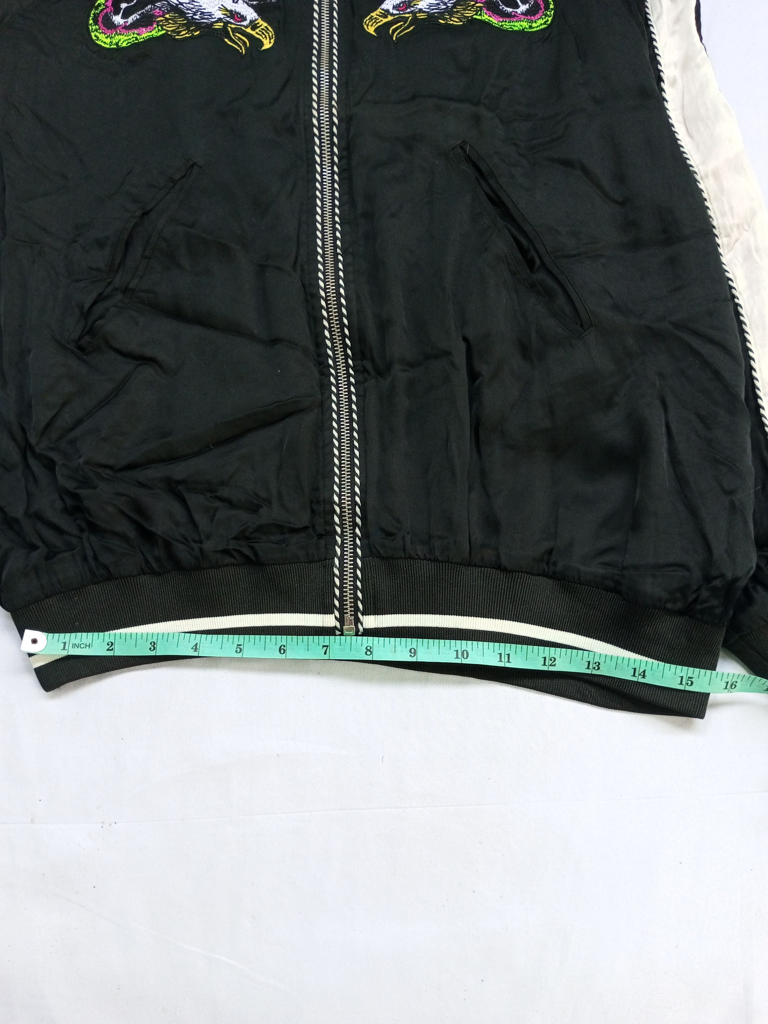 Diesel Reversible Diesel Sukajan Style Varsity Embroidery Jacket Size US L / EU 52-54 / 3 - 11 Thumbnail