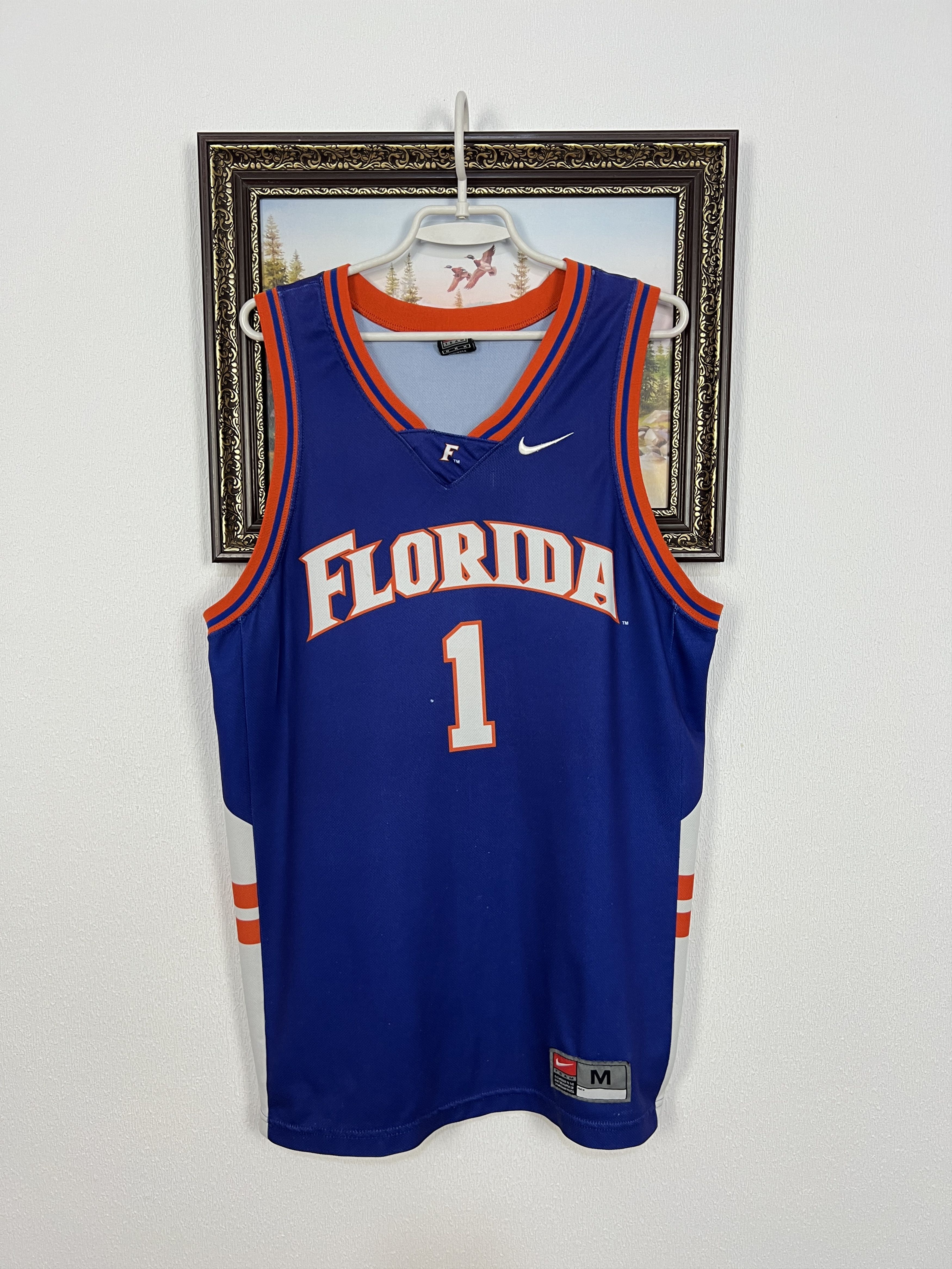 Nike Vintage 90's Nike Florida Gators Basketball Jersey Shirt Size US M / EU 48-50 / 2 - 1 Thumbnail