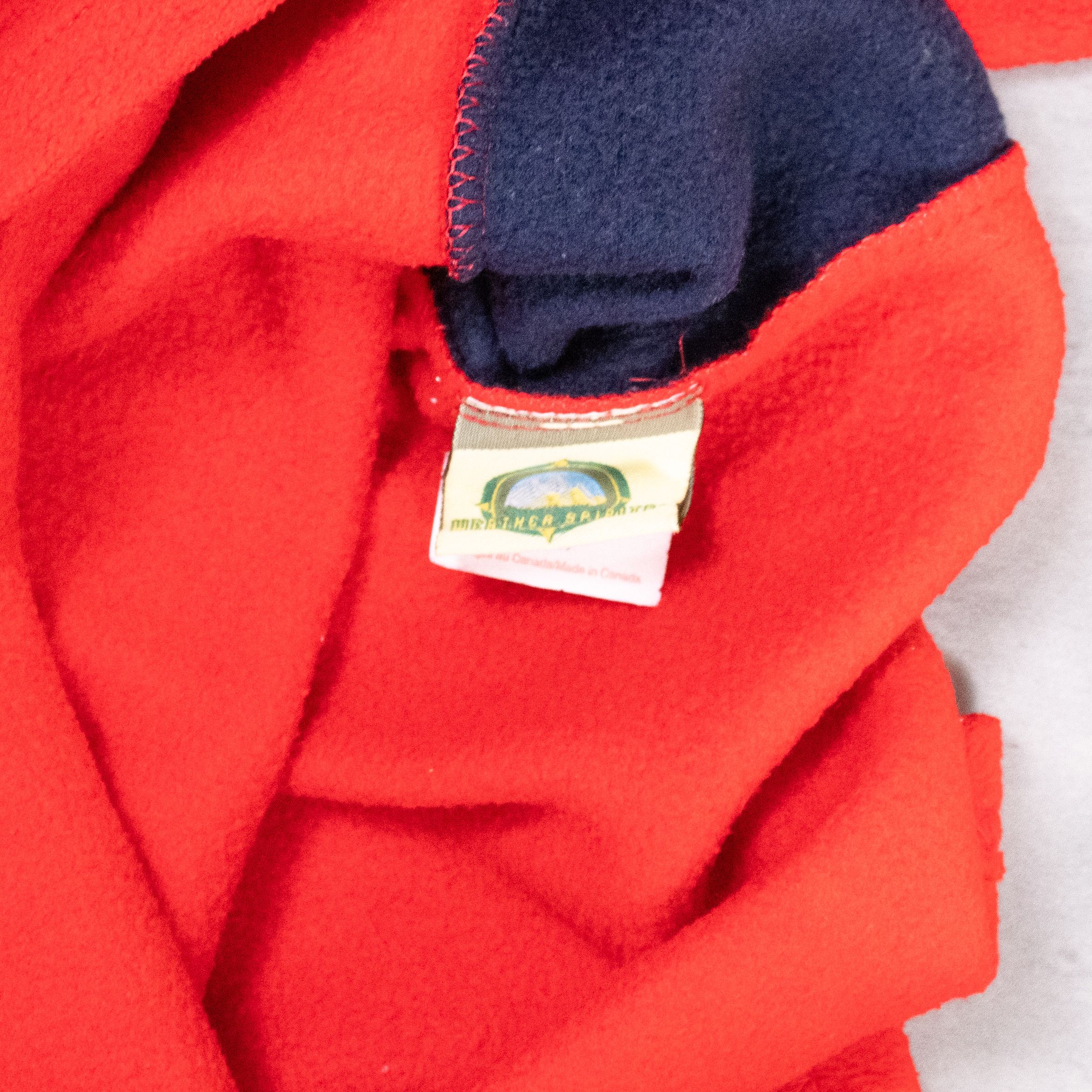 Vintage Vintage 1990s Weather Spirits Red Half Zip Fleece Jacket Size US M / EU 48-50 / 2 - 8 Thumbnail