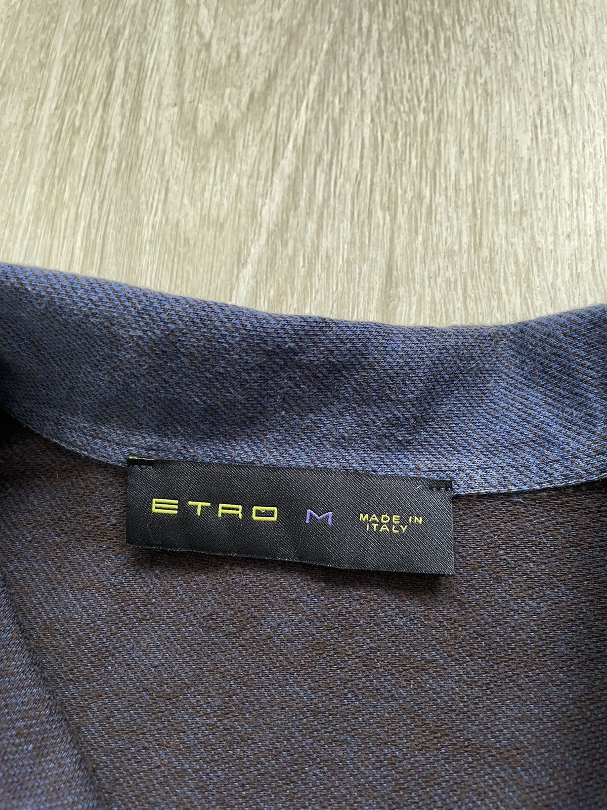 Etro × Vintage Vintage Etro Long Sleeve Made in Italy Size US M / EU 48-50 / 2 - 5 Thumbnail