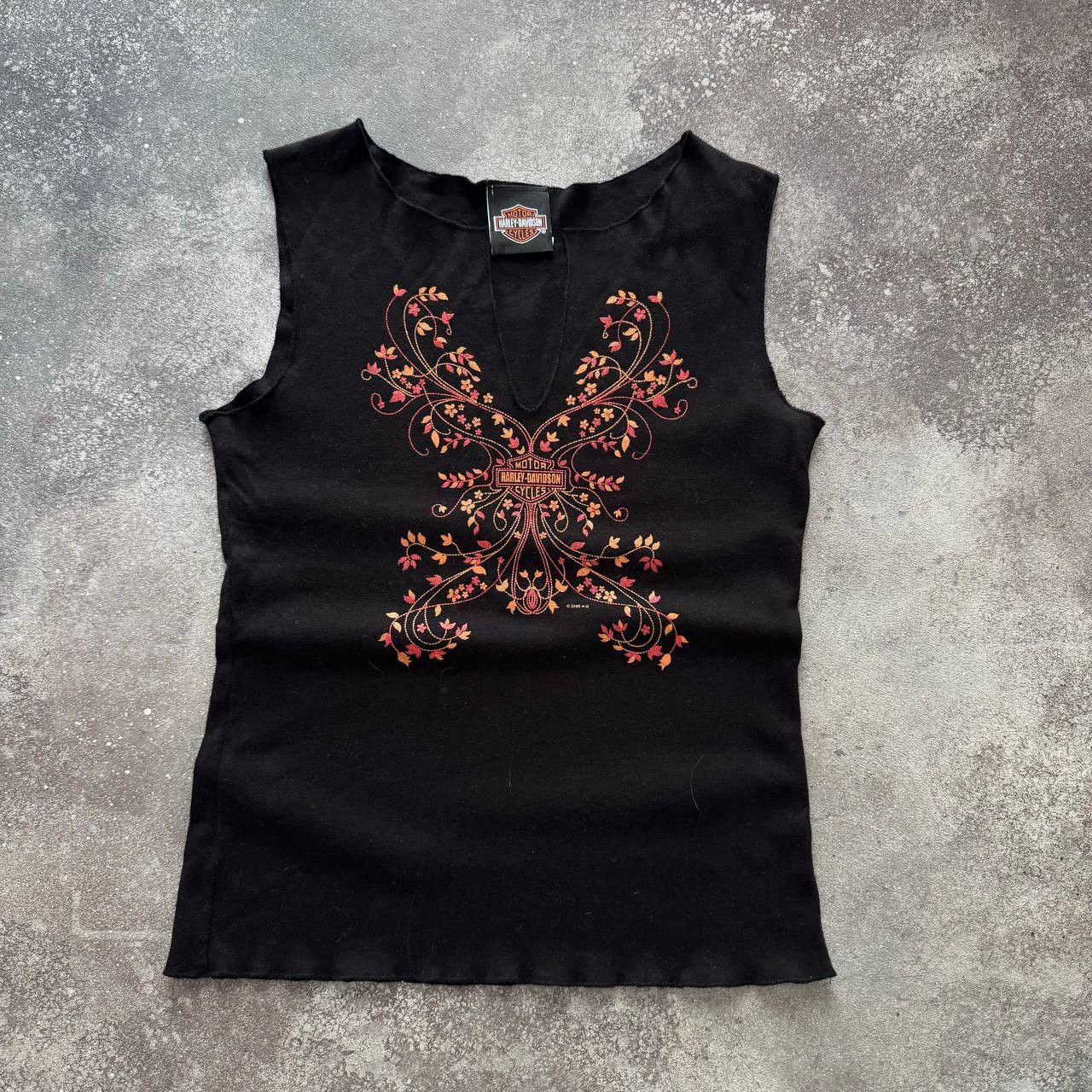 Harley Davidson × Hysteric Glamour × Japanese Brand Y2K Harley Davidson 2005 Vintage Moto/Biker Tank Top Size M / US 6-8 / IT 42-44 - 2 Thumbnail