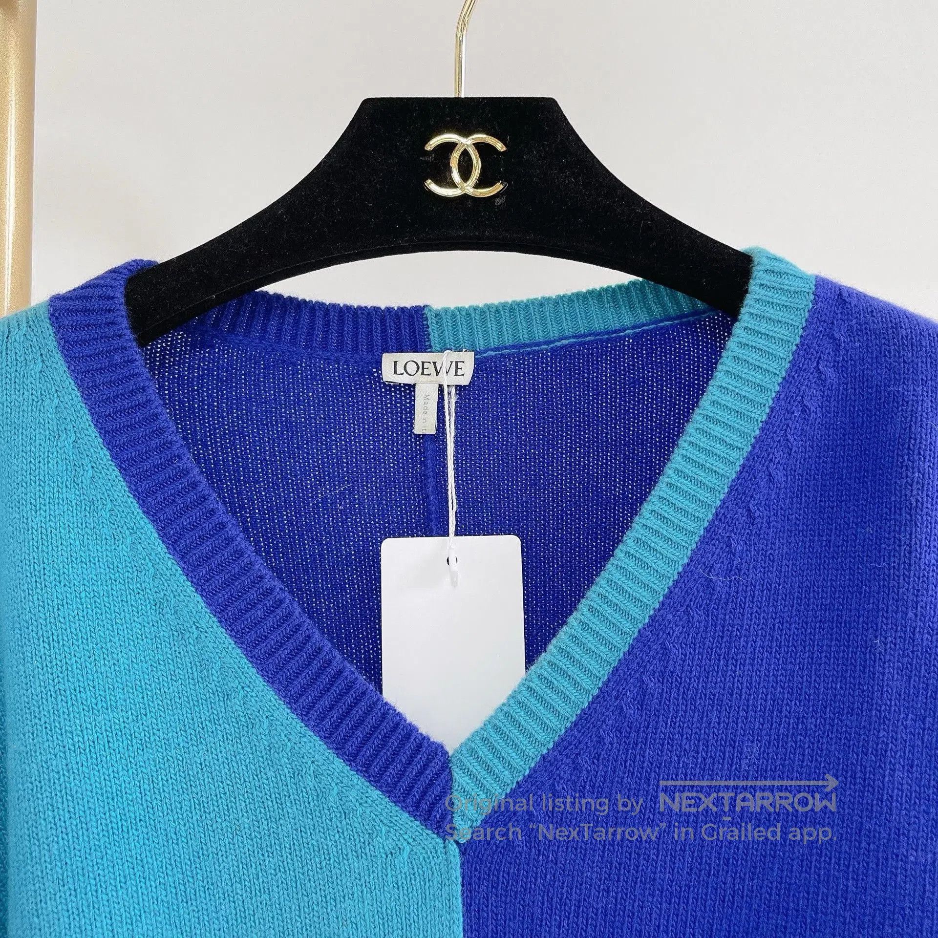 Loewe Loewe Colorblock Knit Top. Size M / US 6-8 / IT 42-44 - 3 Thumbnail