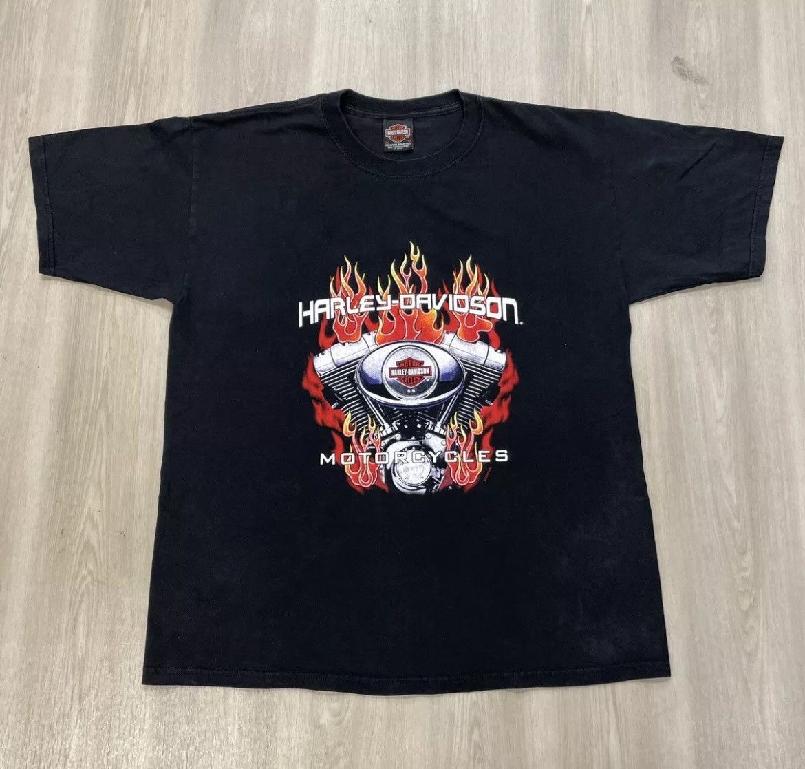 Harley Davidson × Vintage Vintage 2002 Harley Davidson Canada shirt Mens XL Size US XL / EU 56 / 4 - 2 Thumbnail